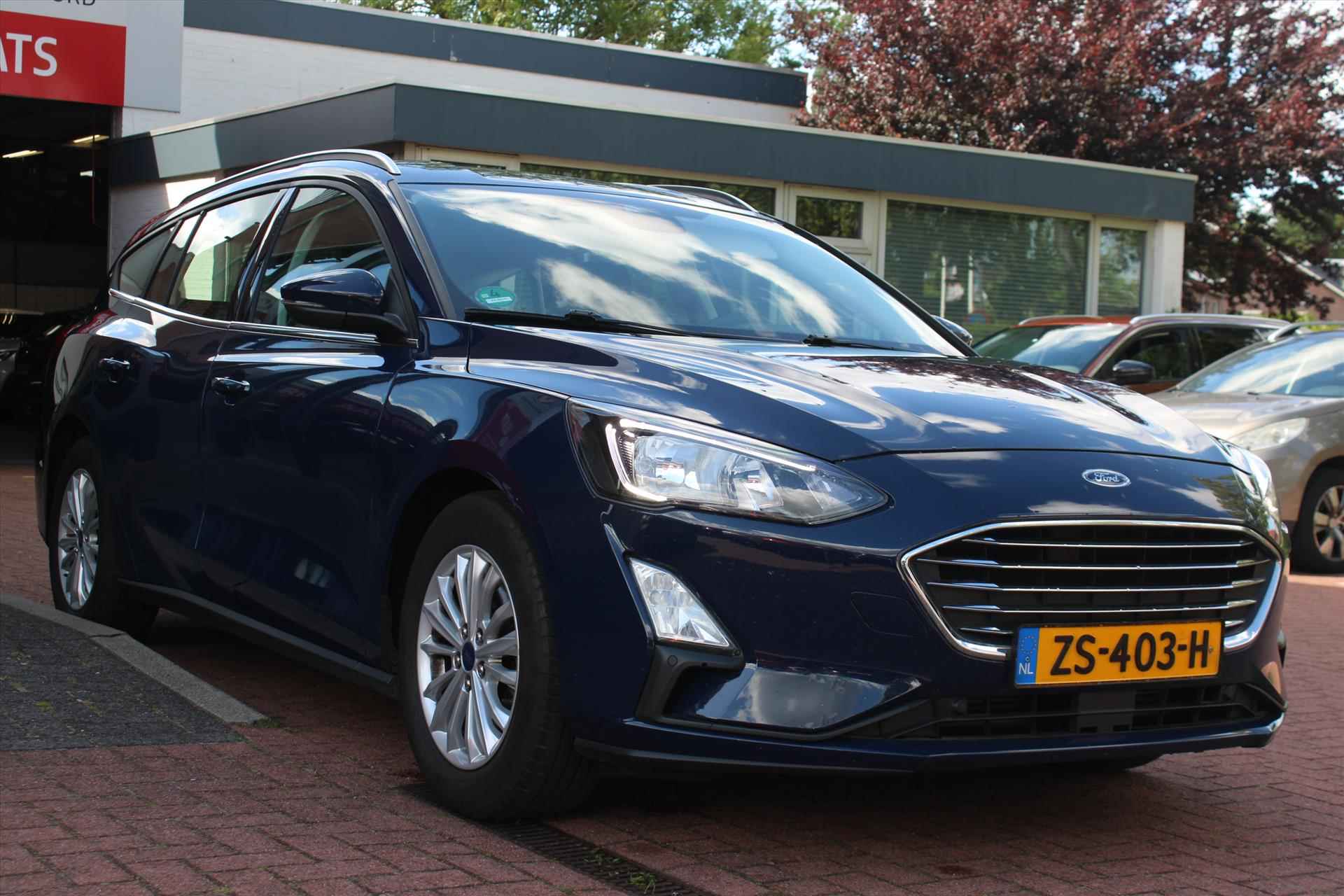 FORD Focus Wagon 1.0 Ecoboost Aut *Titanium* | Trekhaak | Carplay | Adaptive Cruise & Climate Control | Navigatie | - 7/23