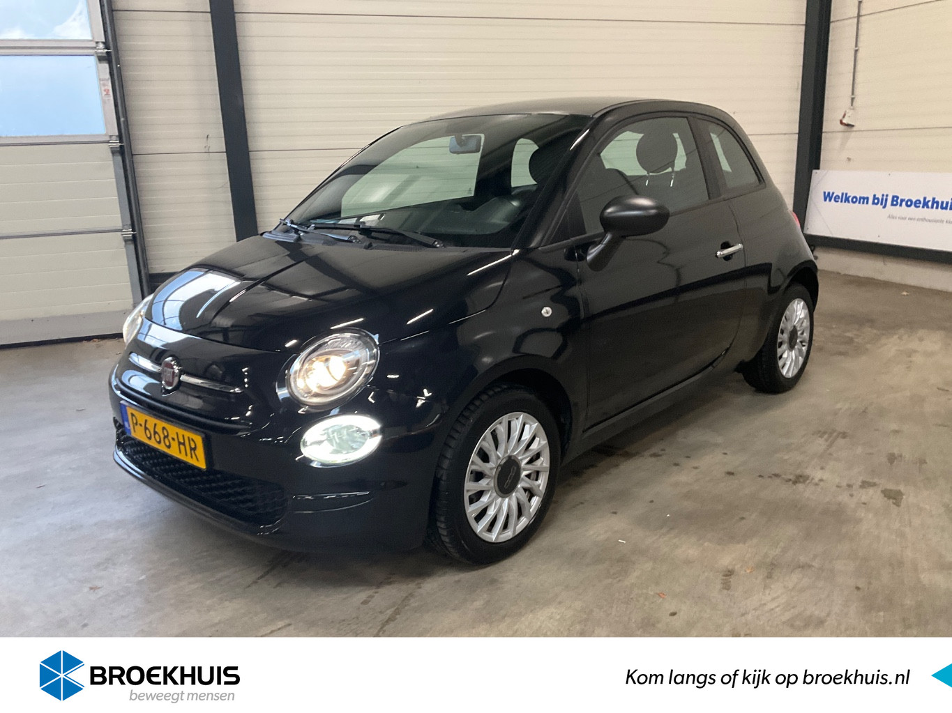 Fiat 500 1.0 Hybrid Cult | Cruise Control | Airco | Parkeersensoren | Navigatie | Lichtmetalen velgen | Bluetooth | U-Connect