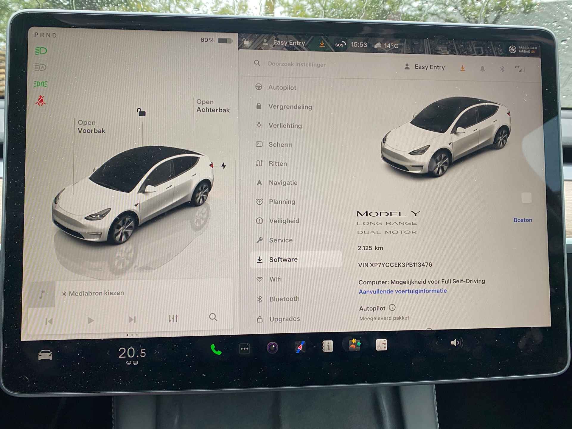 Tesla Model Y Long Range AWD 75 kWh | AUTOPILOT | LEDER | FAB GARANTIE T/M JULI 2027!!! - 30/30