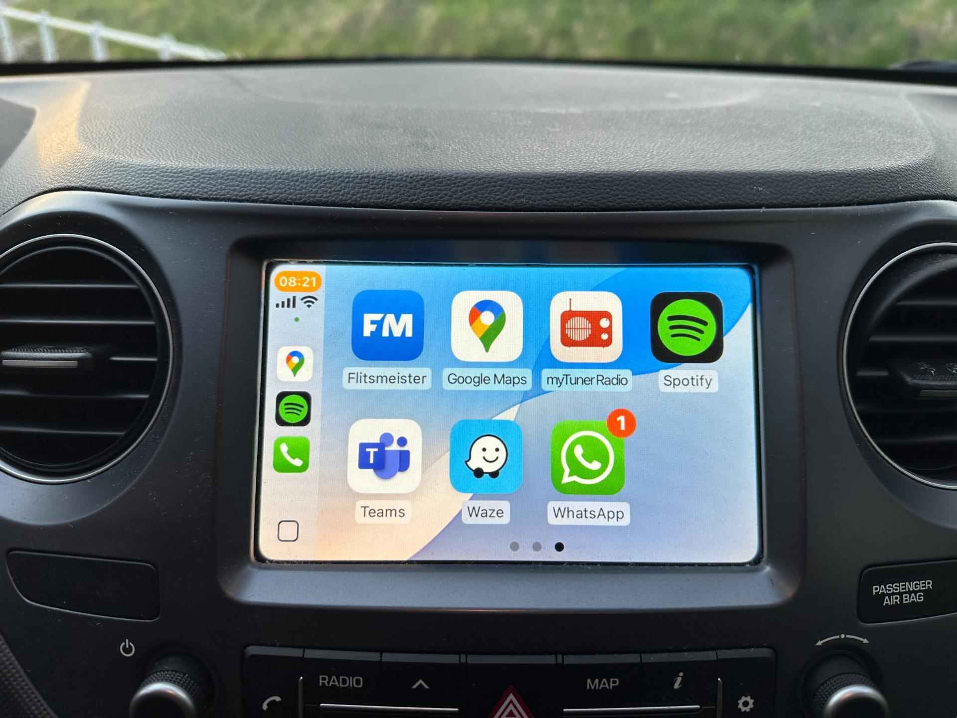 Hyundai I10 1.0i Premium stoel- stuurverw. carplay - 24/29