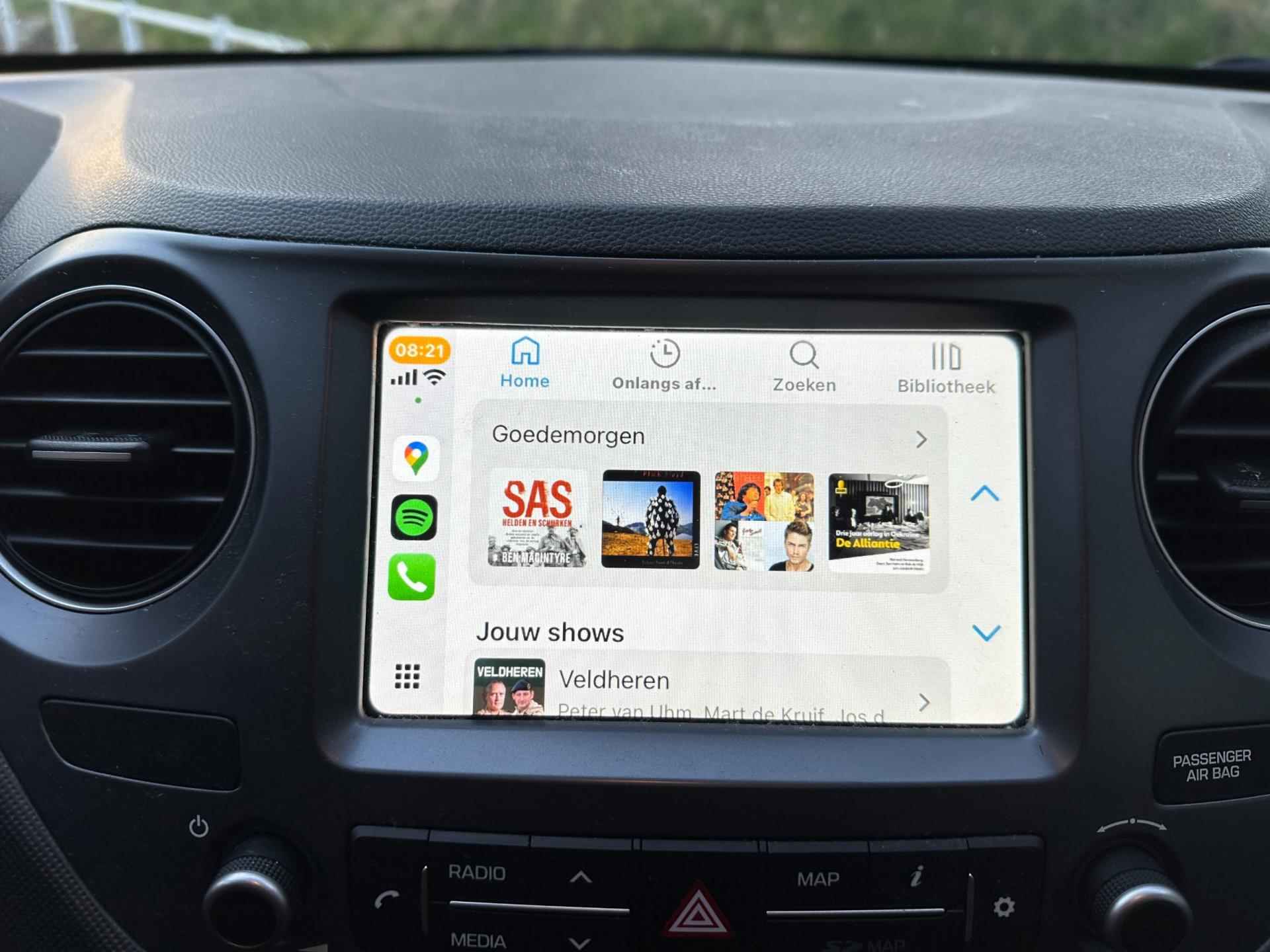 Hyundai I10 1.0i Premium stoel- stuurverw. carplay - 25/29