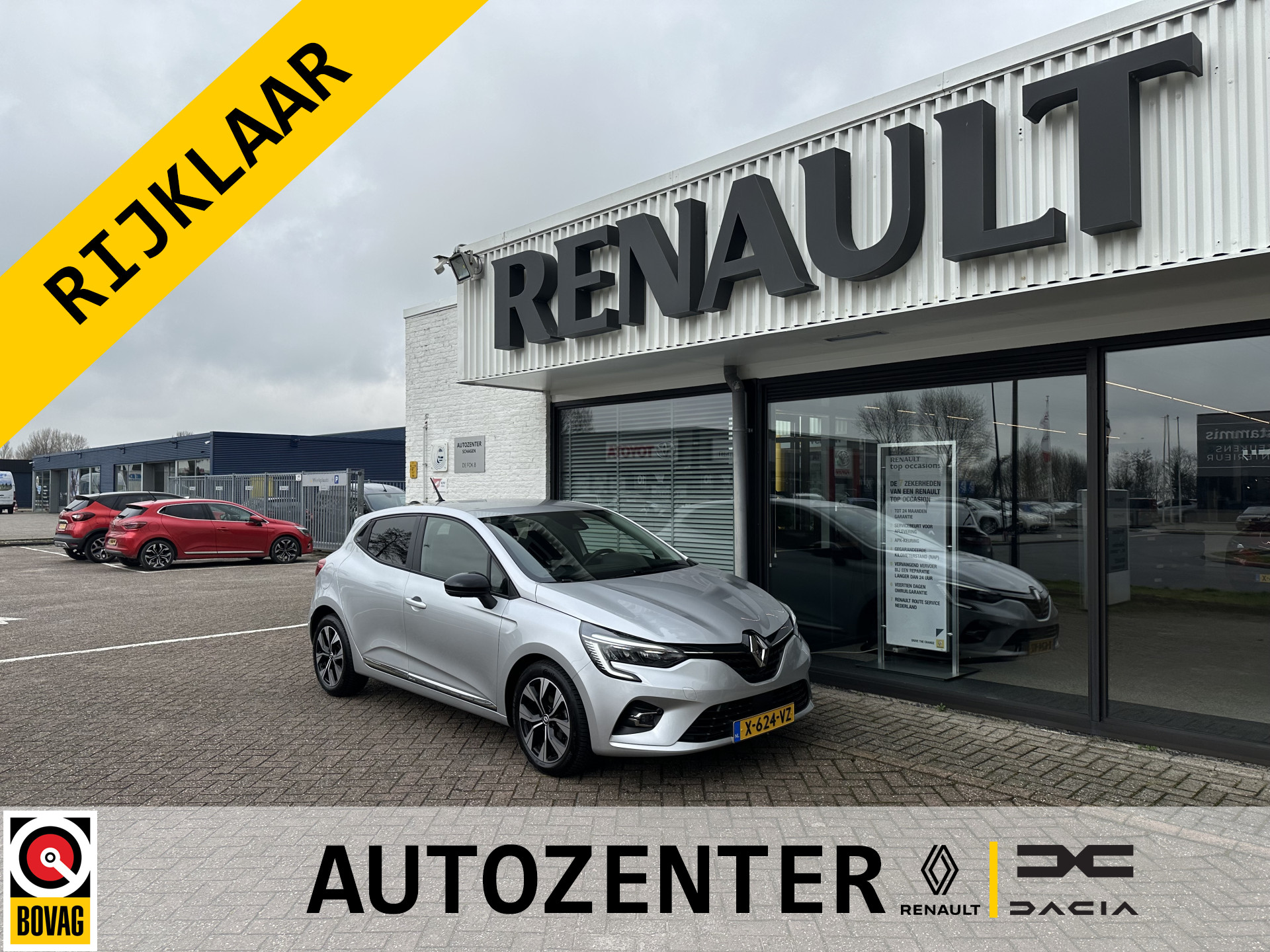 Renault Clio Evolution Tce 90 | Pack: Augmented Vision, Light, Comfort én Winter! | tijdelijk gratis Top Afleverpakket twv Eur 695