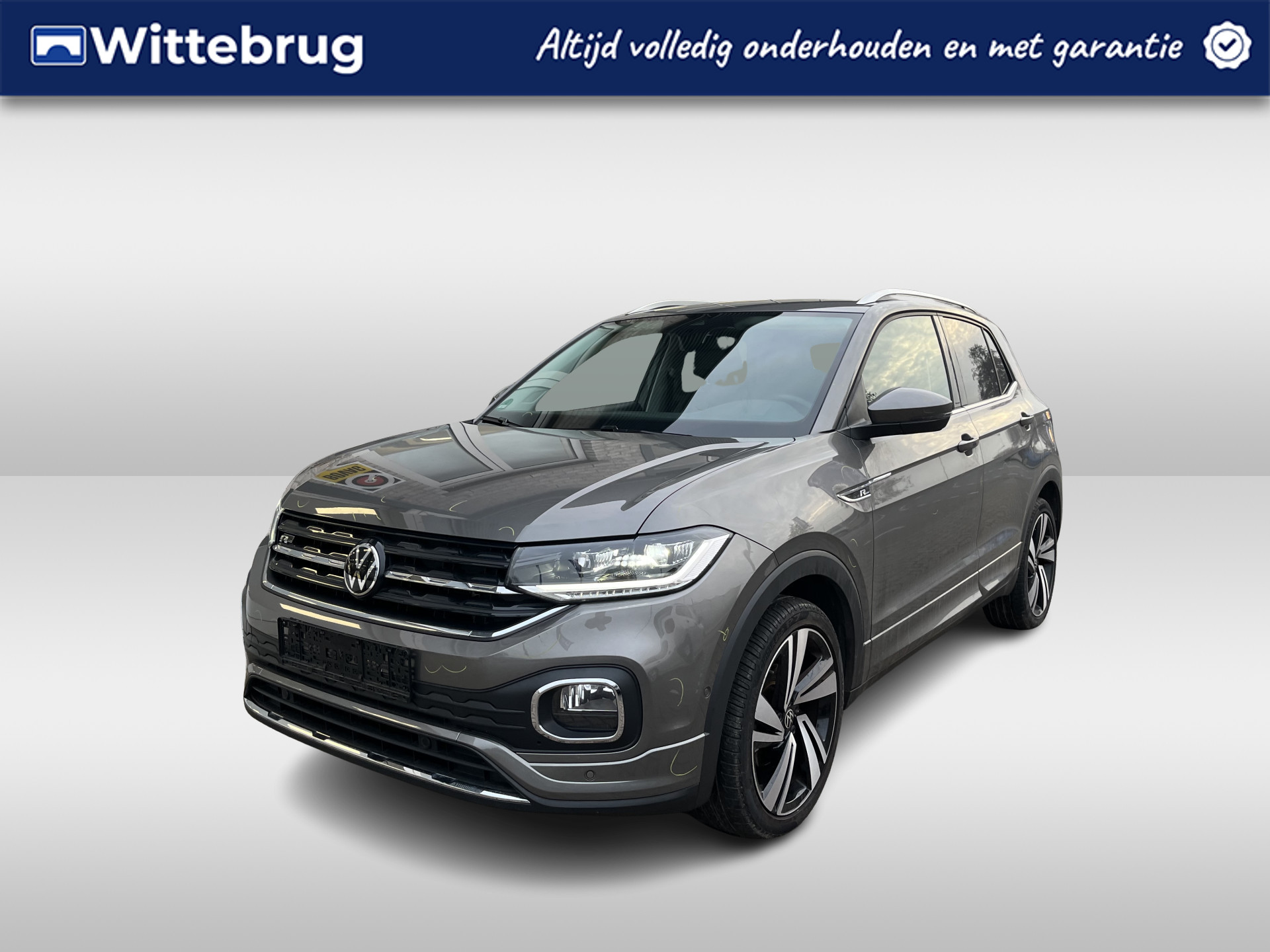 Volkswagen T-Cross 1.0 TSI R-Line / AUTOMAAT/ CAMERA/ PARK. SENSOREN/ LED/ STOELVERWARM./ BLUETOOTH/ ADAPT. CRUISE/ NAVI/ CLIMA/ DAB