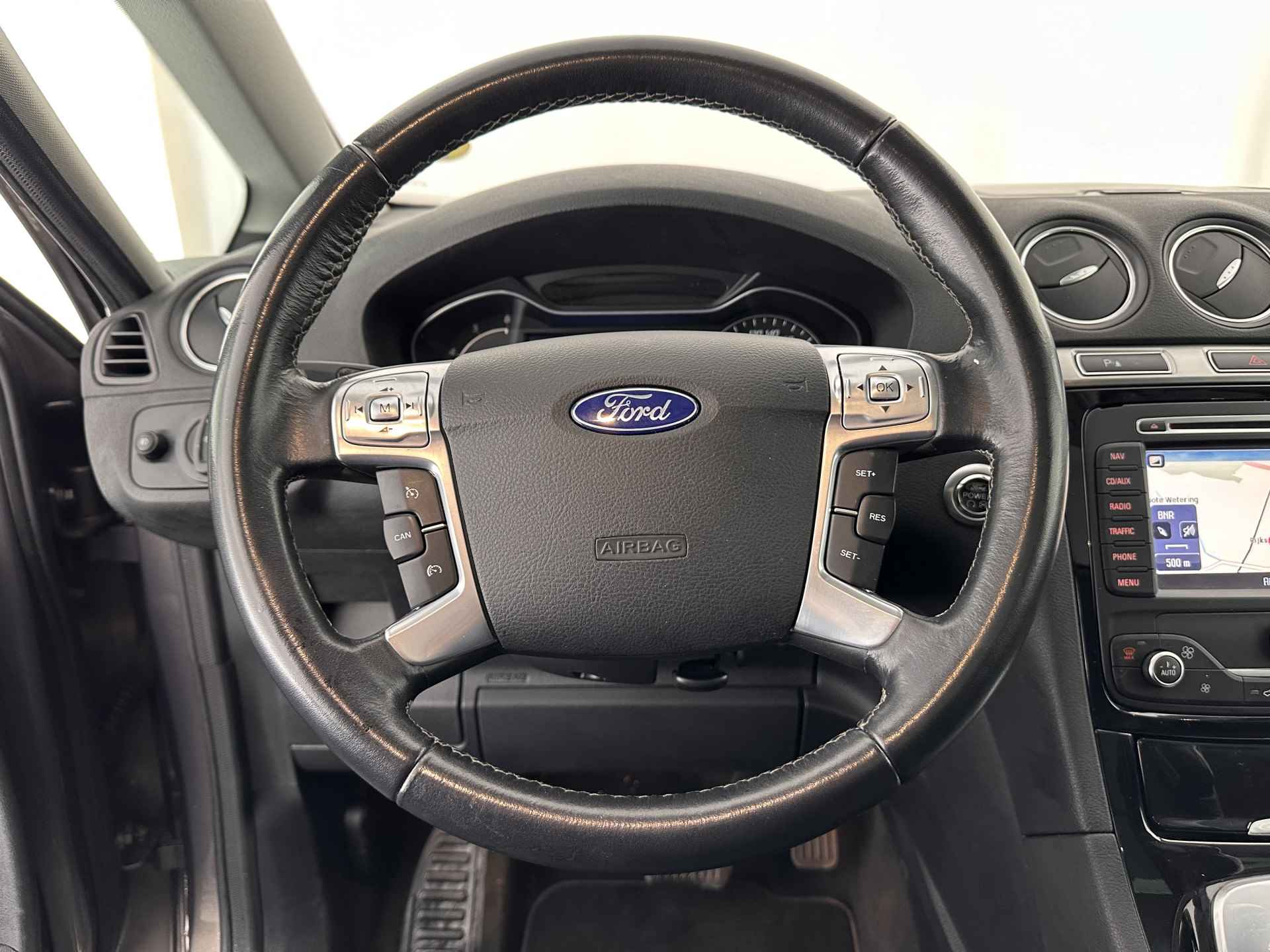 Ford S-Max 2.0 TDCi Lease Platinum Aut. *PANO | XENON | 1/2-LEATHER | COMFORT-SEATS | KEYLESS | NAVI-FULLMAP | ECC | PDC | CRUISE | TOWBAR | 17''ALU* - 16/26