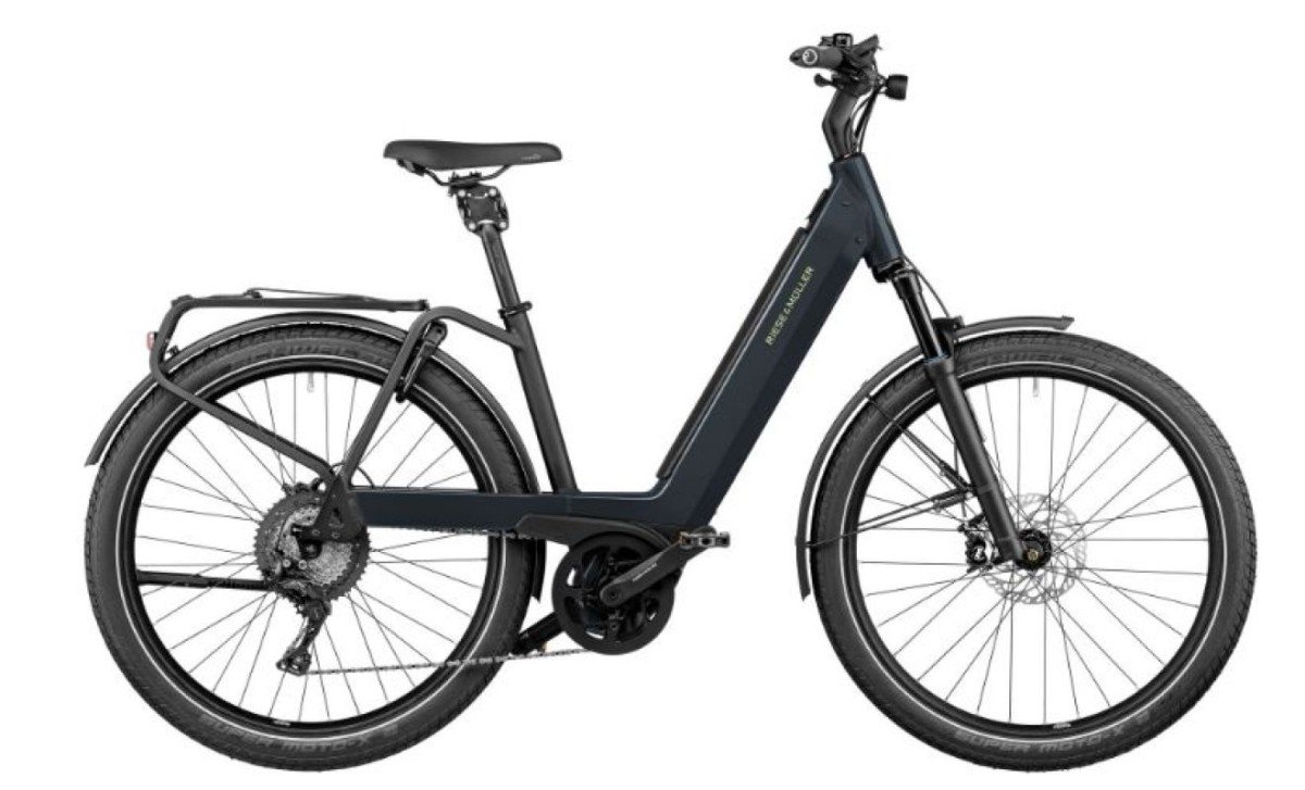 Riese & Müller Nevo3 GT touring lage instap Lage instap Lunar Grey Metallic 47cm 2022