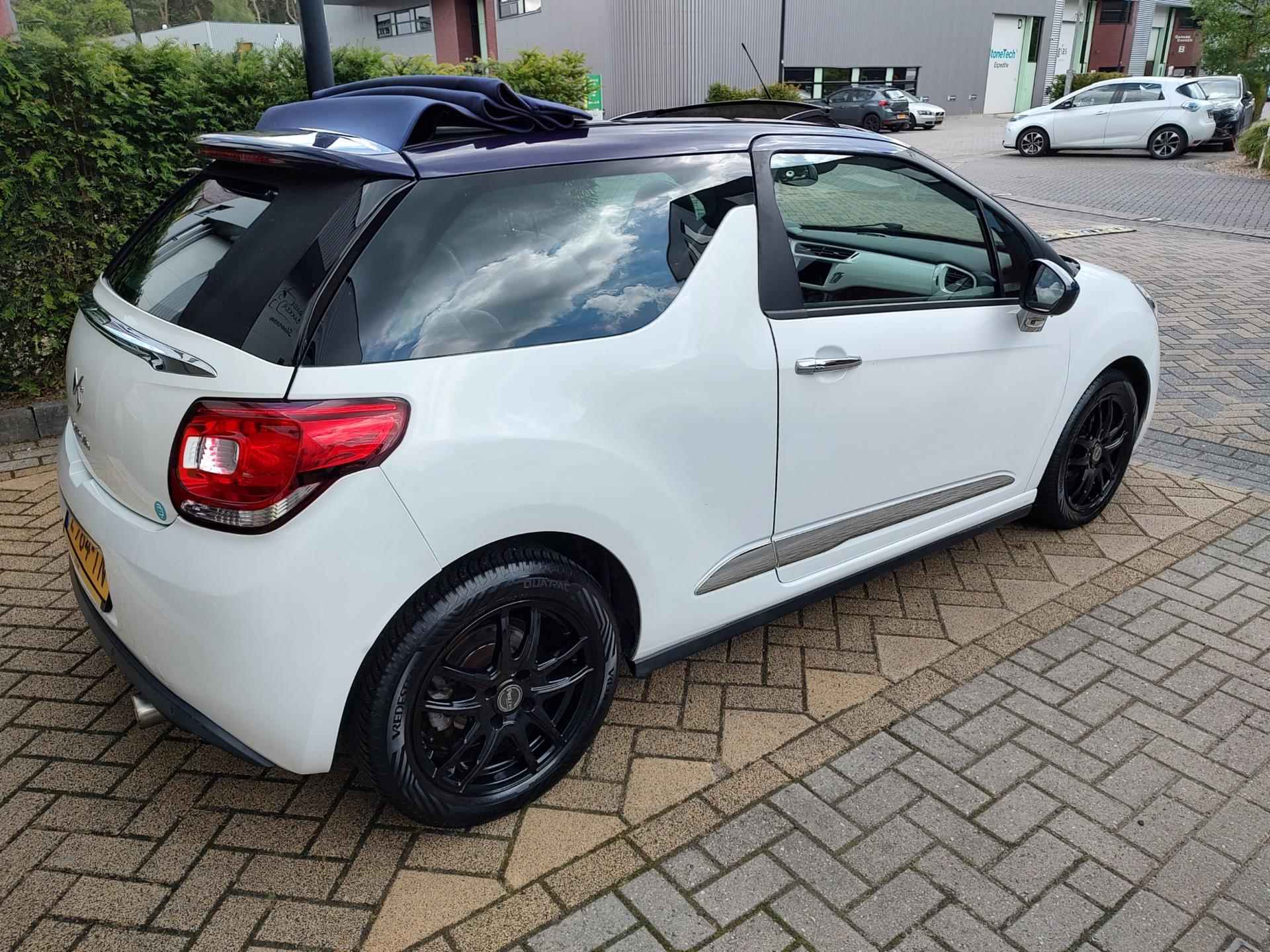 Citroen DS3 Cabrio 1.6 VTi So Chic Cabrio Vol-Automaat Leder Navi - 9/22