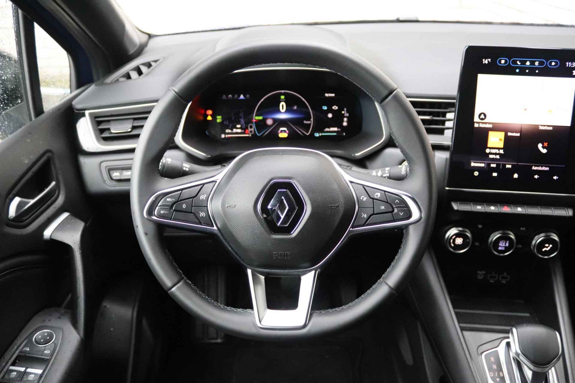 Renault Captur 1.6 E-Tech Hybrid 145 SL Rive Gauche | Navigatie 9,3" | Apple Carplay | Climate Control | LED koplampen | Camera | Parkeersensoren | LMV 18" | Two-Tone | - 22/34
