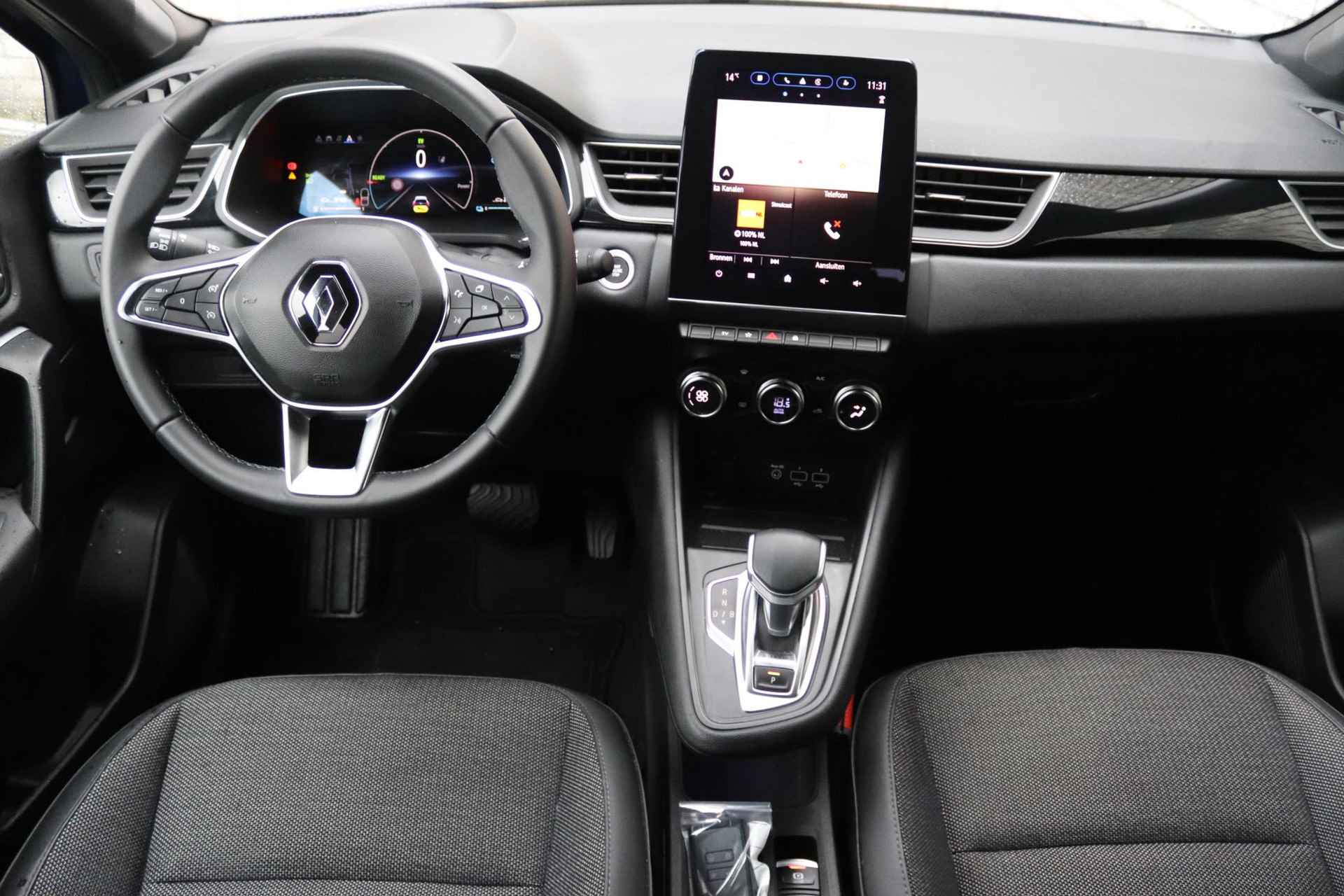 Renault Captur 1.6 E-Tech Hybrid 145 SL Rive Gauche | Navigatie 9,3" | Apple Carplay | Climate Control | LED koplampen | Camera | Parkeersensoren | LMV 18" | Two-Tone | - 32/34