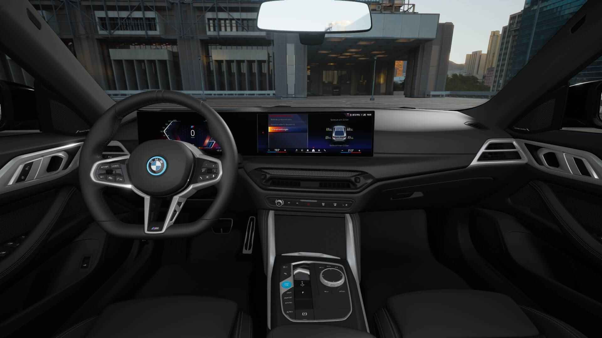 BMW i4 eDrive35 Gran Coupé M Sport / M Adaptief onderstel / Verwarmd stuurwiel / Harman Kardon / Live Cockpit Plus / Widescreen Display / Parking Assistant / Active Cruise Control - 7/11