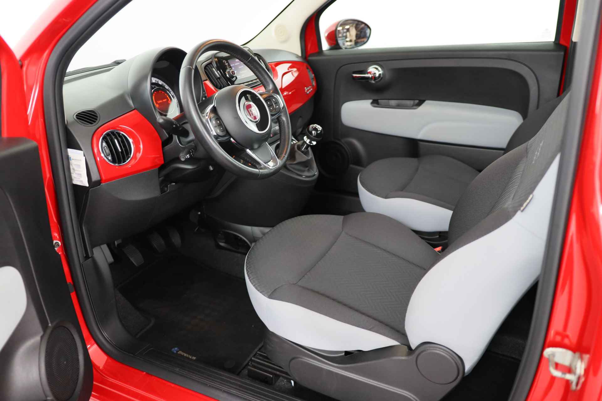 Fiat 500 0.9 TwinAir Turbo Popstar | Dealer Onderhouden! | Airco | Bluetooth | DAB+ | Cruise Control | 15'' Lichtmetalen Velgen - 21/30