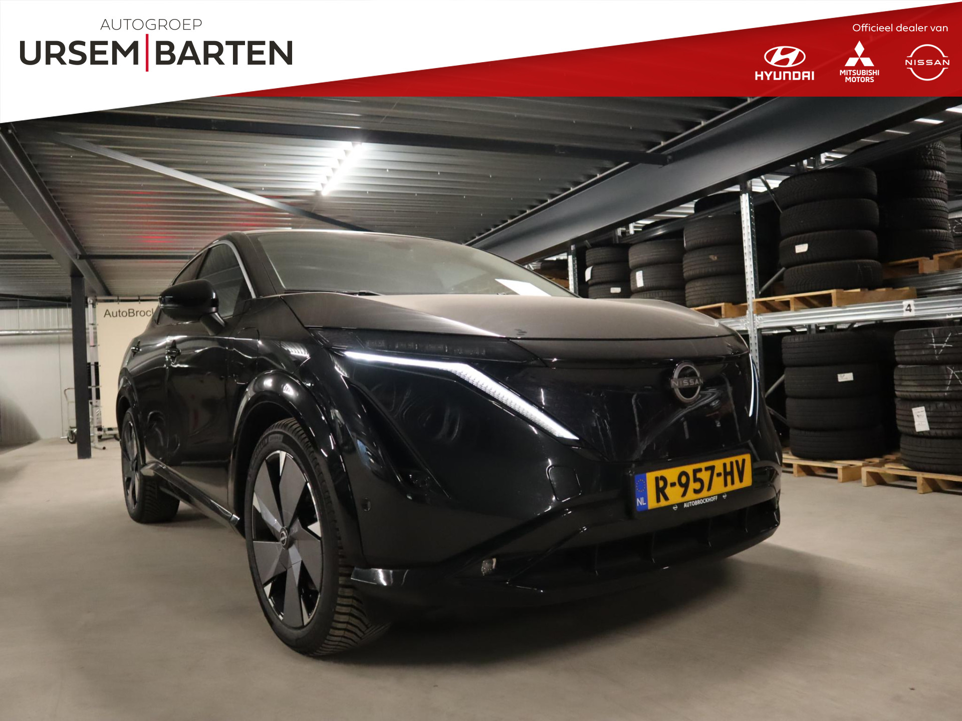 Nissan Ariya Evolve 91 kWh | 22 kWh onboard Charger | All Season Banden | Head Up Display | Panorama Dak | 20 inch |