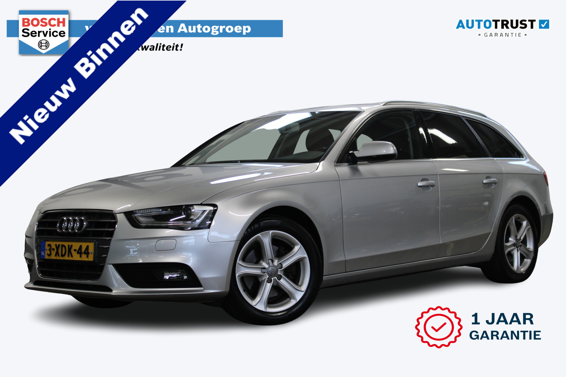 Audi A4 Avant 1.8 TFSI | Edition | Incl. 12 maanden garantie | Afneembare trekhaak | Cruise control | Climate control | Nederlandse auto | Volledig onderhouden |