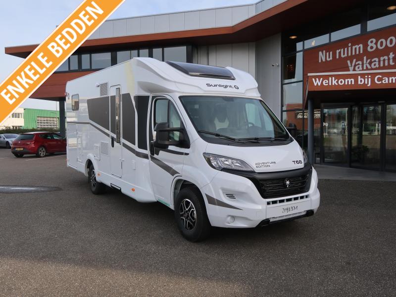 Sunlight T68 Adventure Edition AUT 2 BEDDEN / UIT VOORRAAD!!