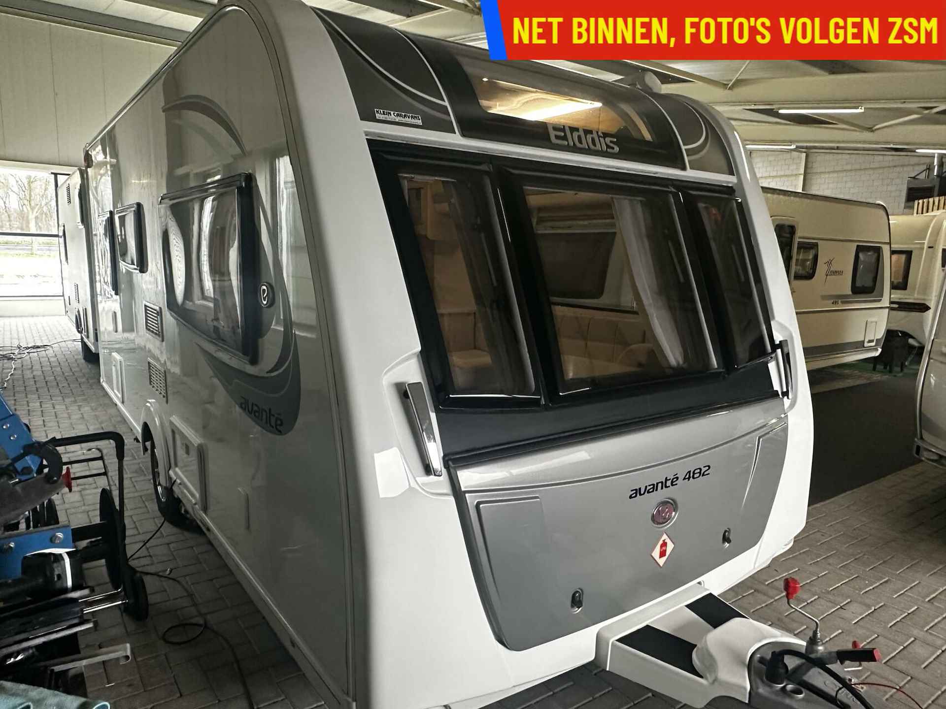 ELDDIS AVANTE 482, ENKELE BEDDEN, MOVER, ATC, OVEN, LUIFEL - 4/23