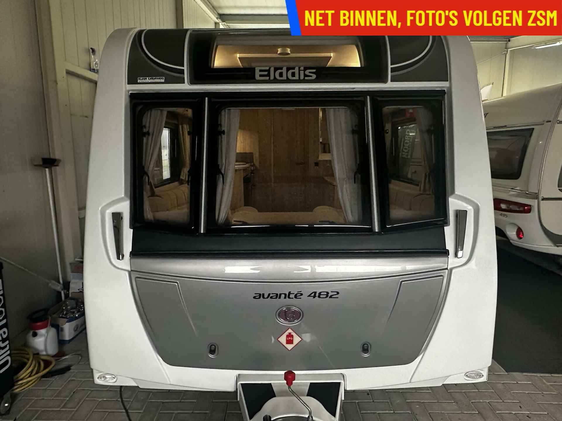 ELDDIS AVANTE 482, ENKELE BEDDEN, MOVER, ATC, OVEN, LUIFEL - 6/23