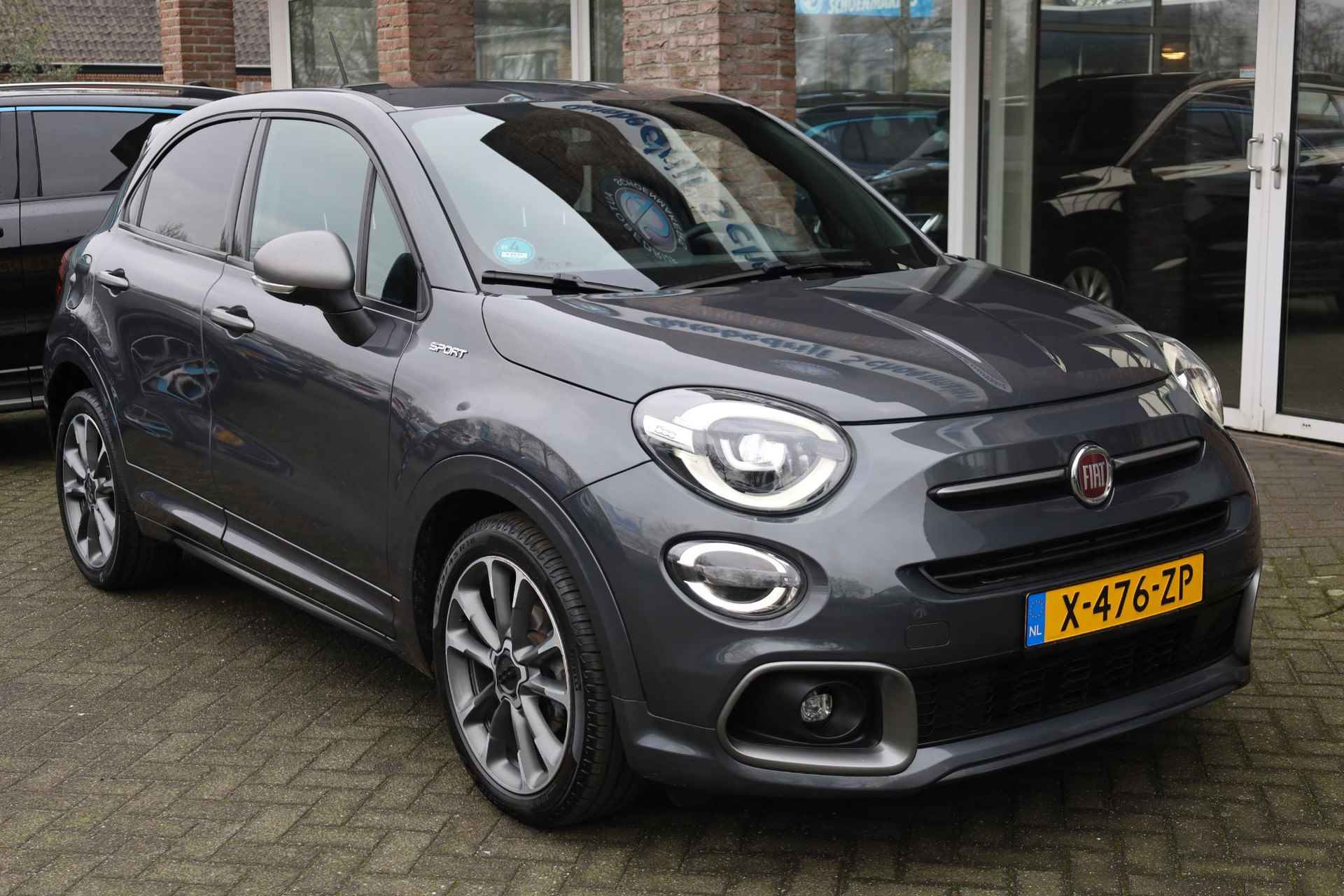 Fiat 500 X 1.0 GSE Sport CAMERA LEER CARPLAY CRUISE DAB NAVI STOELVERWARMING 18"LMV - 5/52