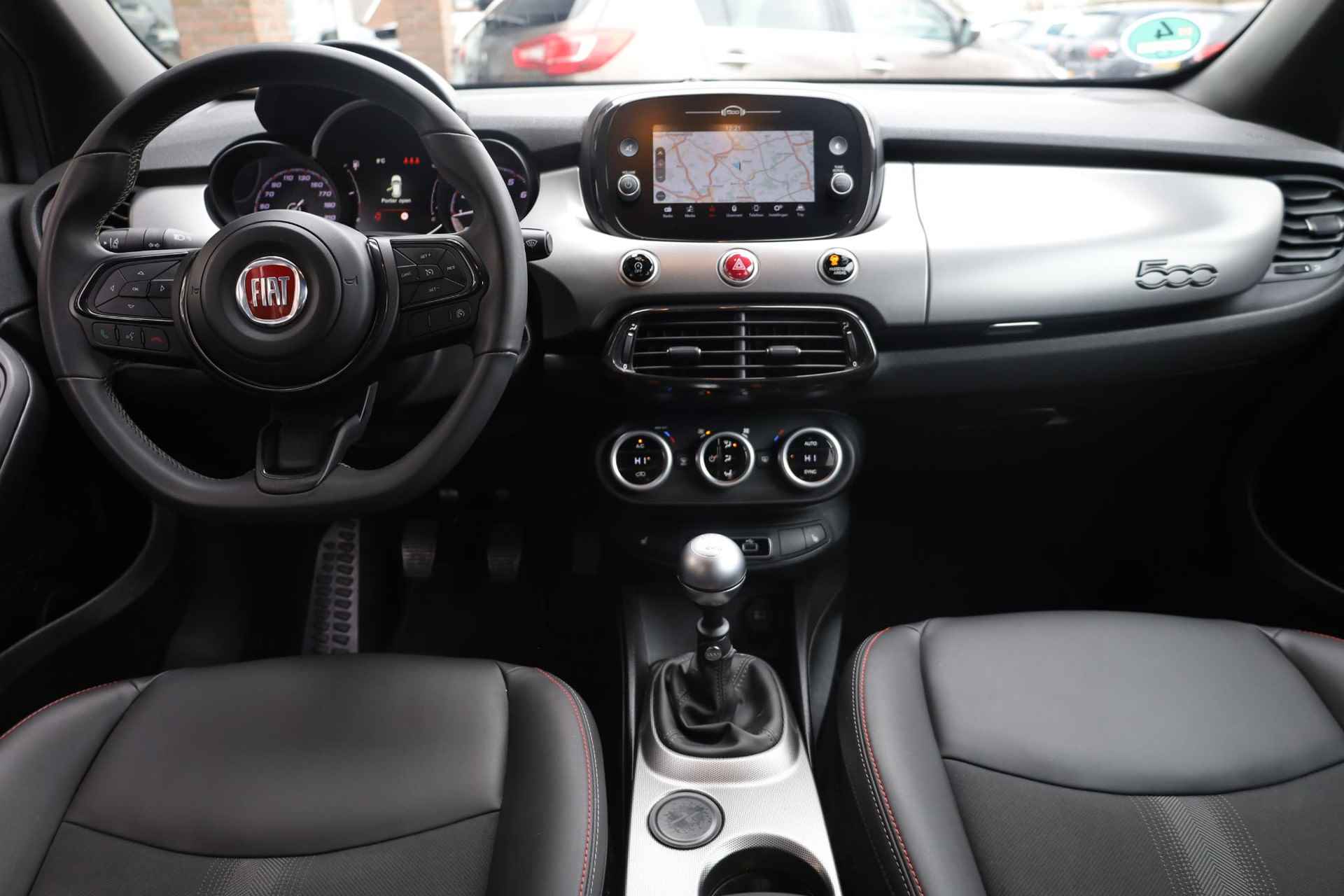 Fiat 500 X 1.0 GSE Sport CAMERA LEER CARPLAY CRUISE DAB NAVI STOELVERWARMING 18"LMV - 6/52