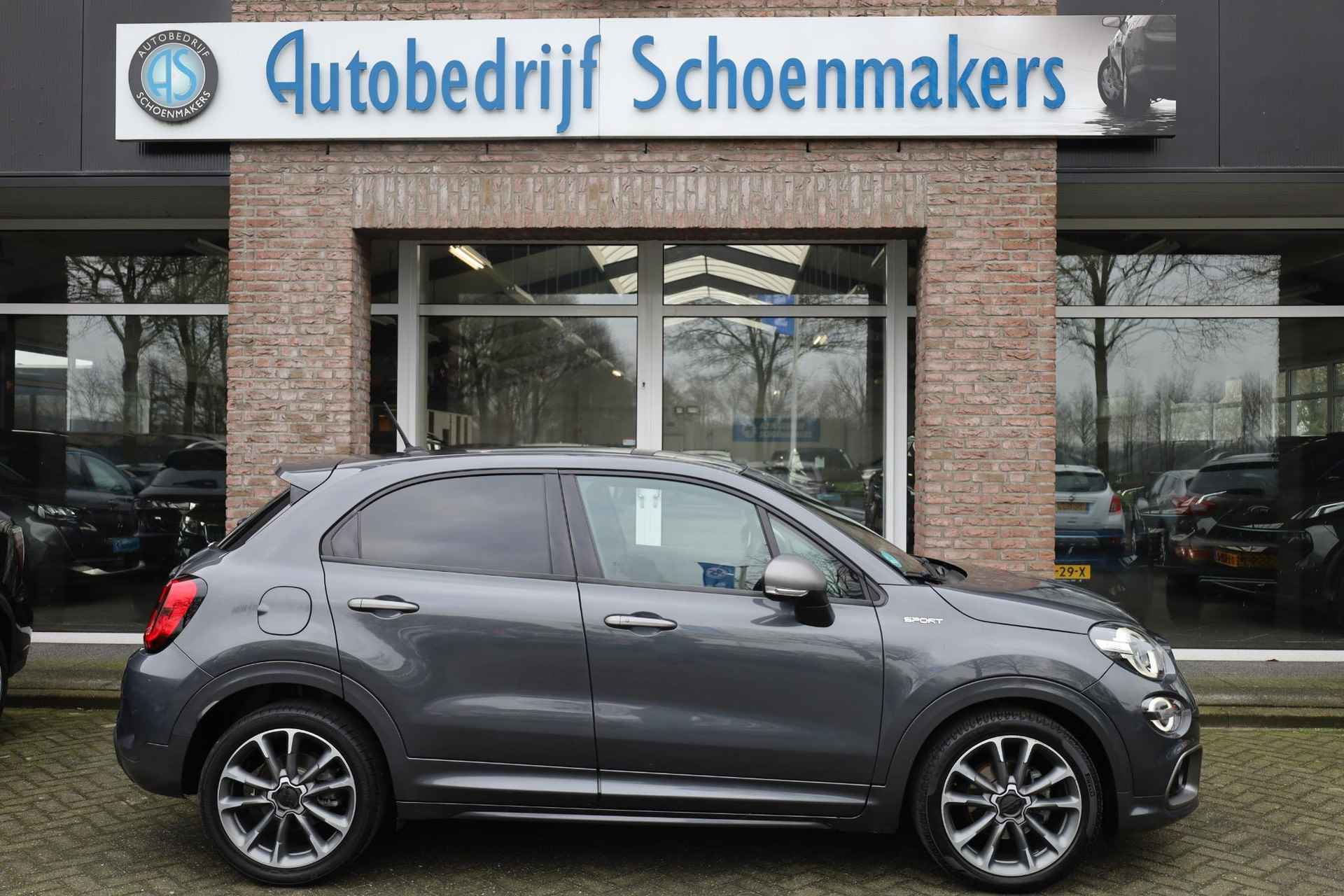 Fiat 500 X 1.0 GSE Sport CAMERA LEER CARPLAY CRUISE DAB NAVI STOELVERWARMING 18"LMV - 50/52