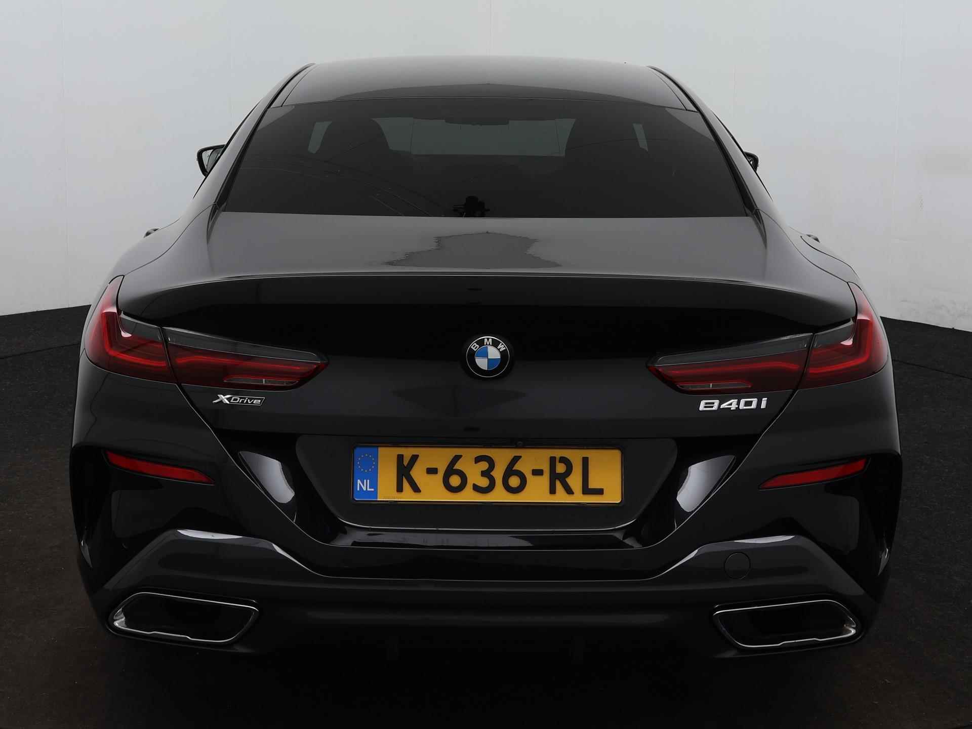 BMW 8-serie Gran Coupé 840i xDrive | M-sport | leder | Navigatie | Sfeer verlichting| Harman Kardon | Virtual cockpit | LMV | Bluetooth | Camera | Parkeer sensoren - 8/21