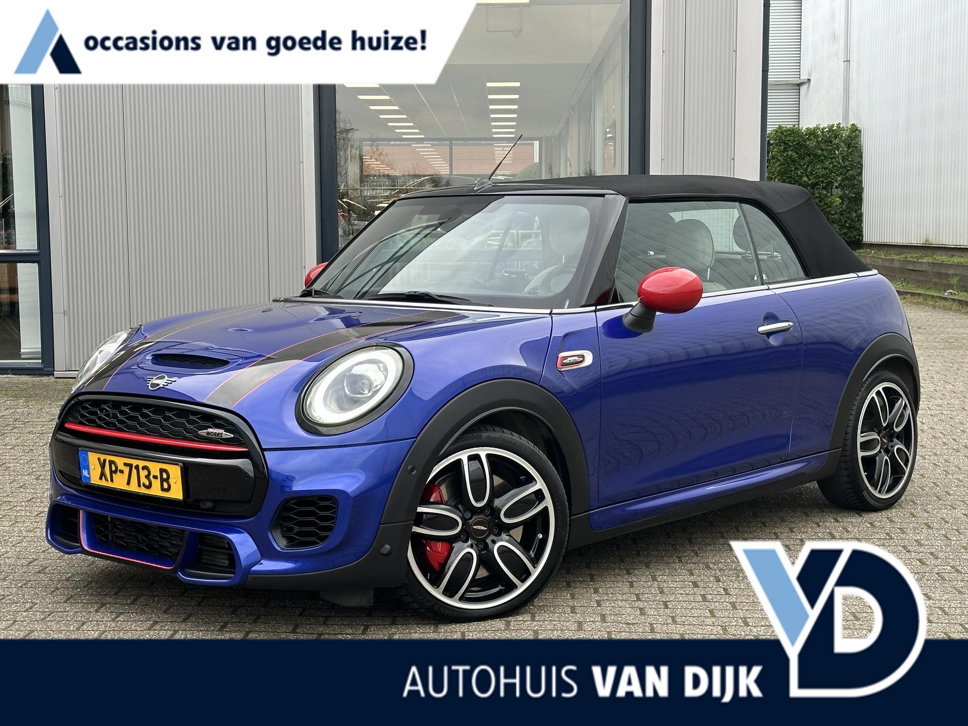 Mini Cabrio 2.0 John Cooper Works Chili !! NIEUWJAARSDEAL !!