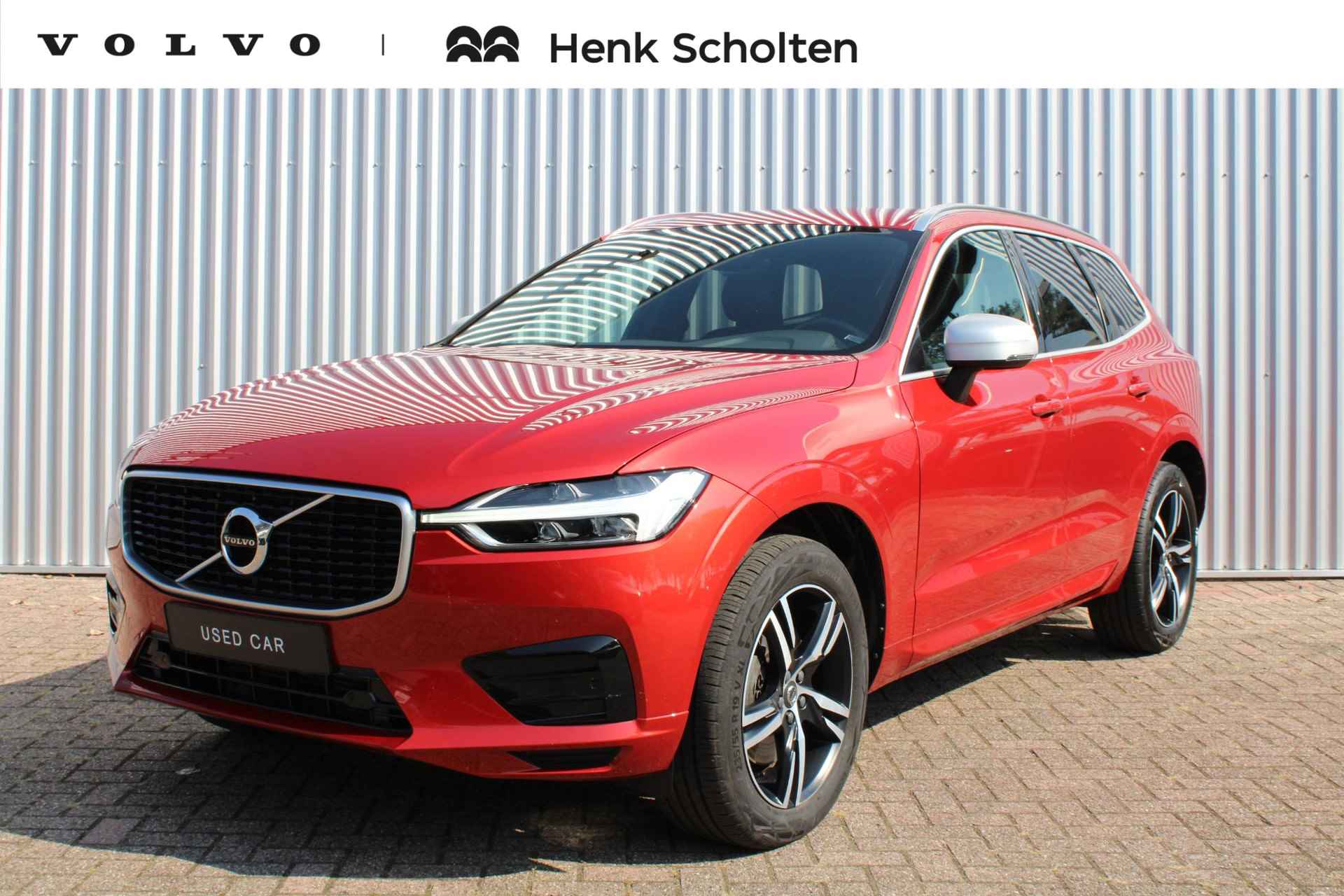 Volvo XC60 2.0 T5 AWD R-Design, Full map navigatie, Cruise Control, Elektrisch wegklapbare trekhaak, Apple Carplay/Android Auto, BLIS, Achteruitrijcamera, R-Design interieur, Elektrisch bedienbare bestuurdersstoel, Elektrisch bedienbare achterklep