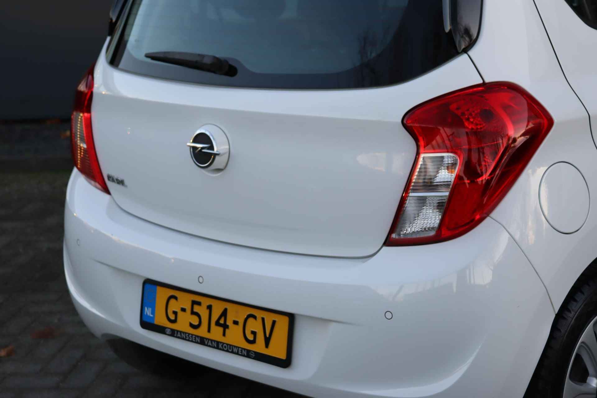 Opel KARL 1.0 ecoFLEX 120 Jaar Edition / Parkeersensoren / Bluetooth / Lichtmetalen velgen - 26/32