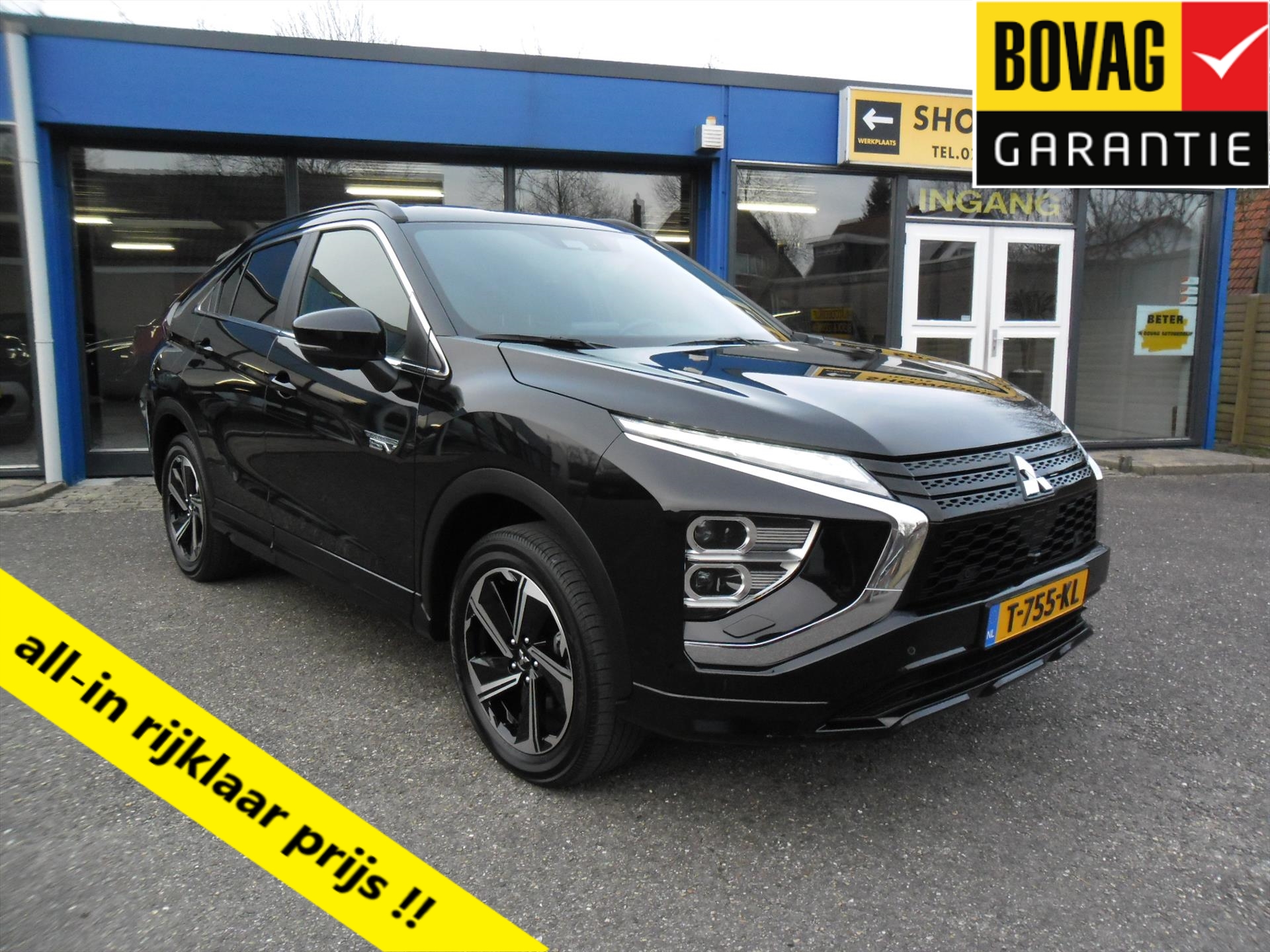 Mitsubishi Eclipse Cross 2.4 PHEV 4WD EXECUTIVE NAV ECC 1/2 LEDER 18"LMV 360 CAMERA PDC XENON RIJKLAARPRIJS