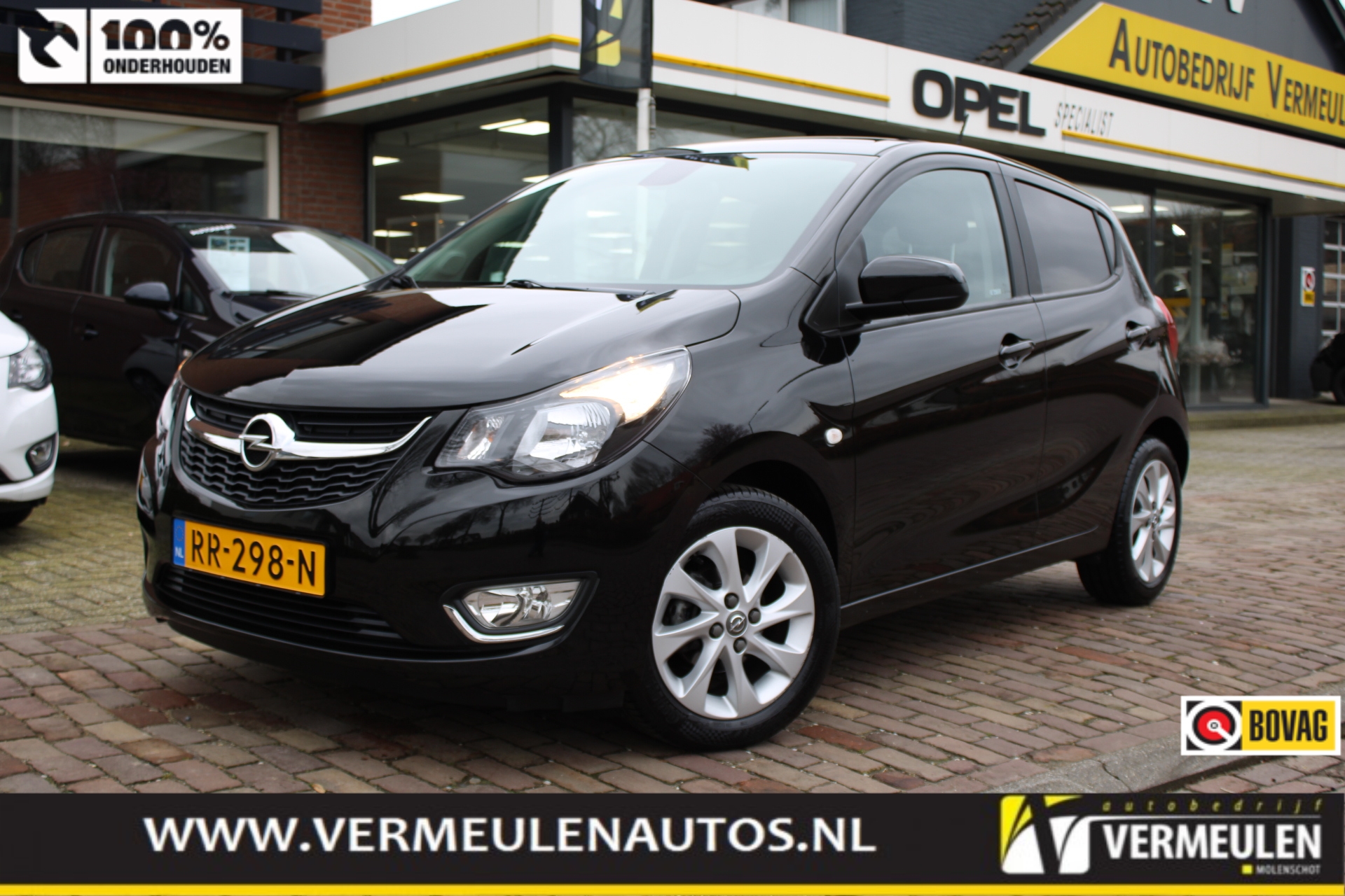 Opel Karl 1.0 75PK Innovation + 15"/ Clima/ Leder/ IntelliLink/ Carplay/ NL auto bij viaBOVAG.nl