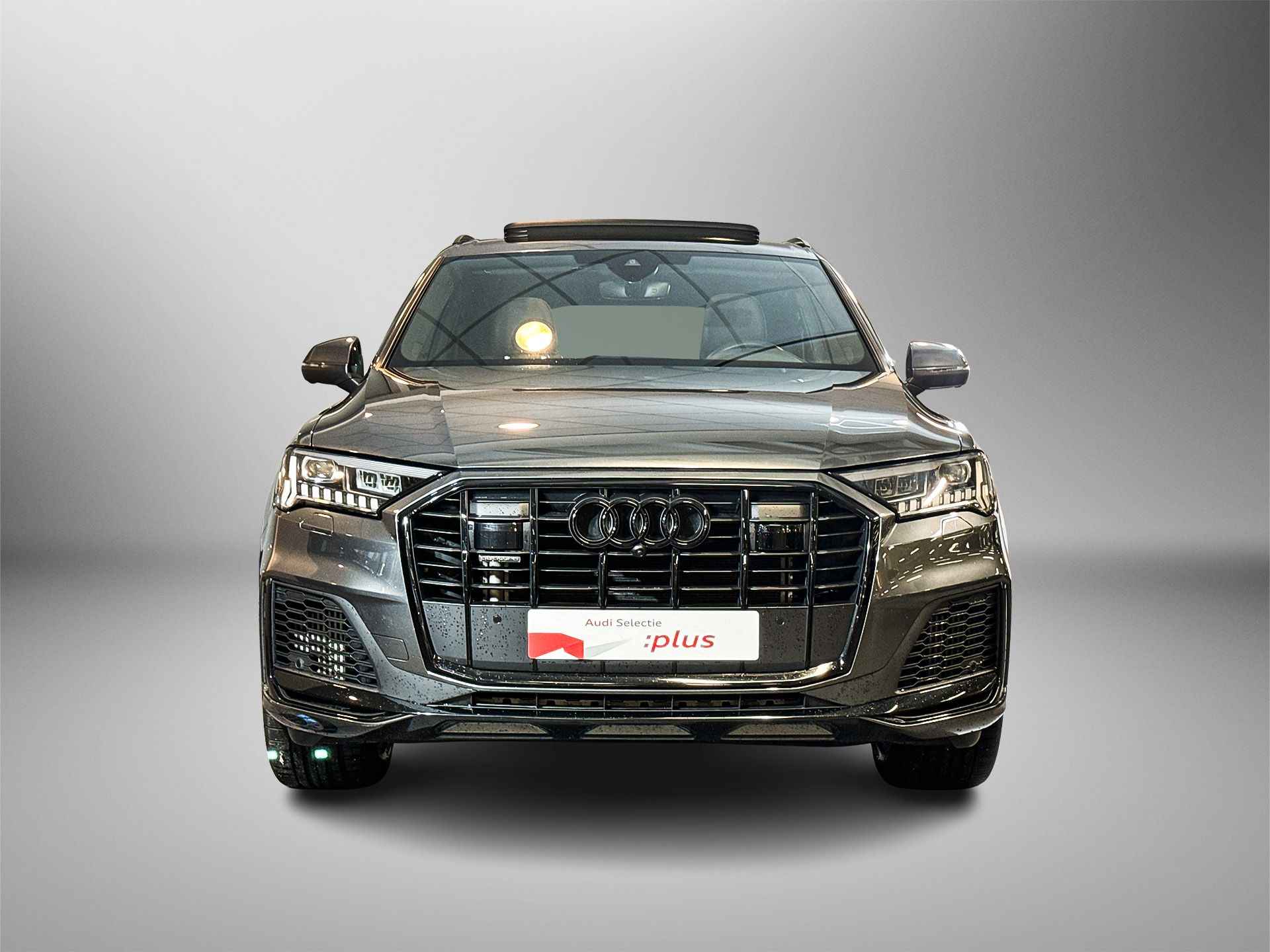 Audi Q7 55 TFSI e 381pk Quattro S-Line / Assistentiepakket Tour, City, Parking plus / Panoramadak / Optiekpakket zwart plus - 7/33