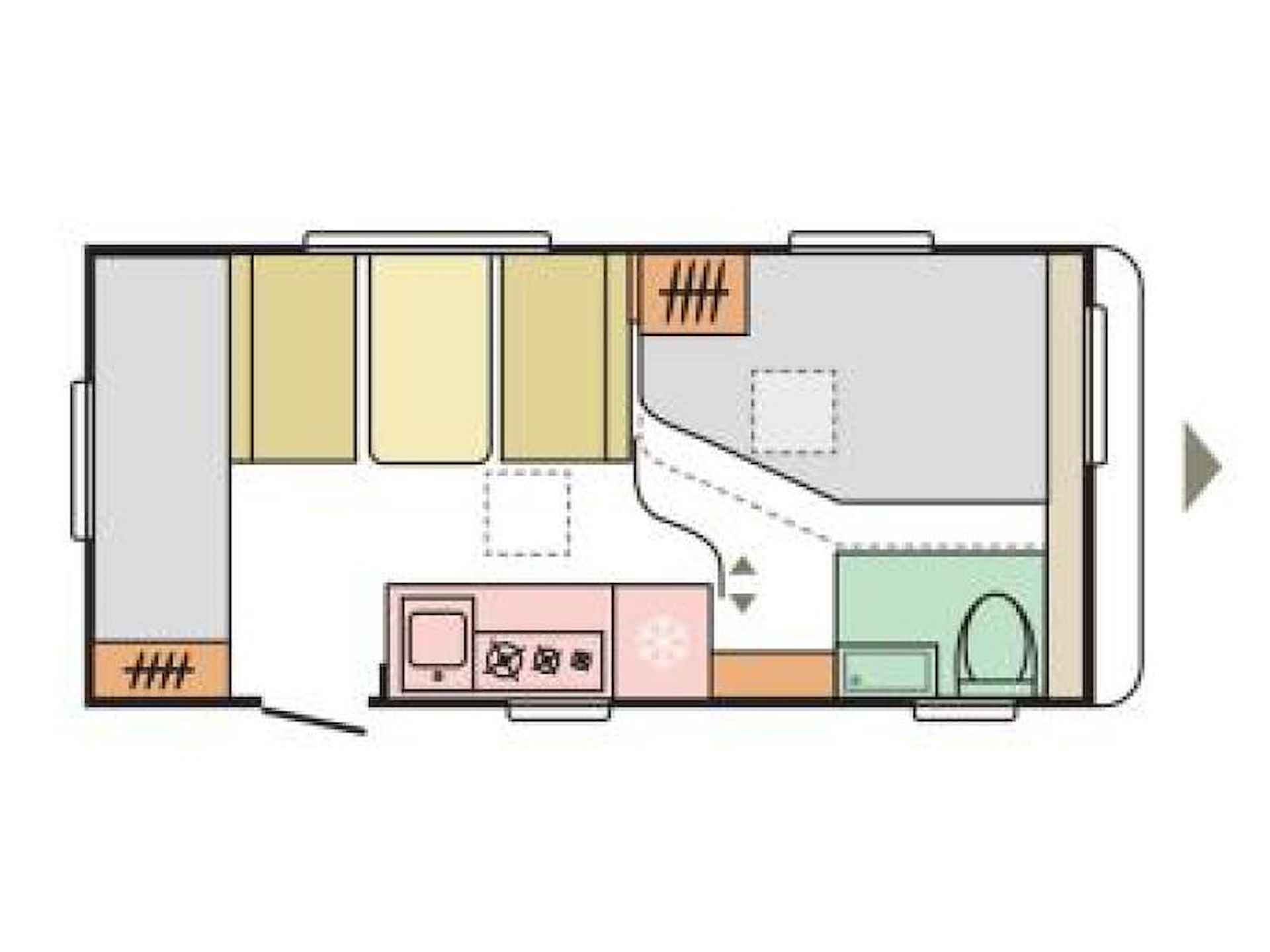 Adria Aviva 472 PK STAPELBED / 2025 - 6/7