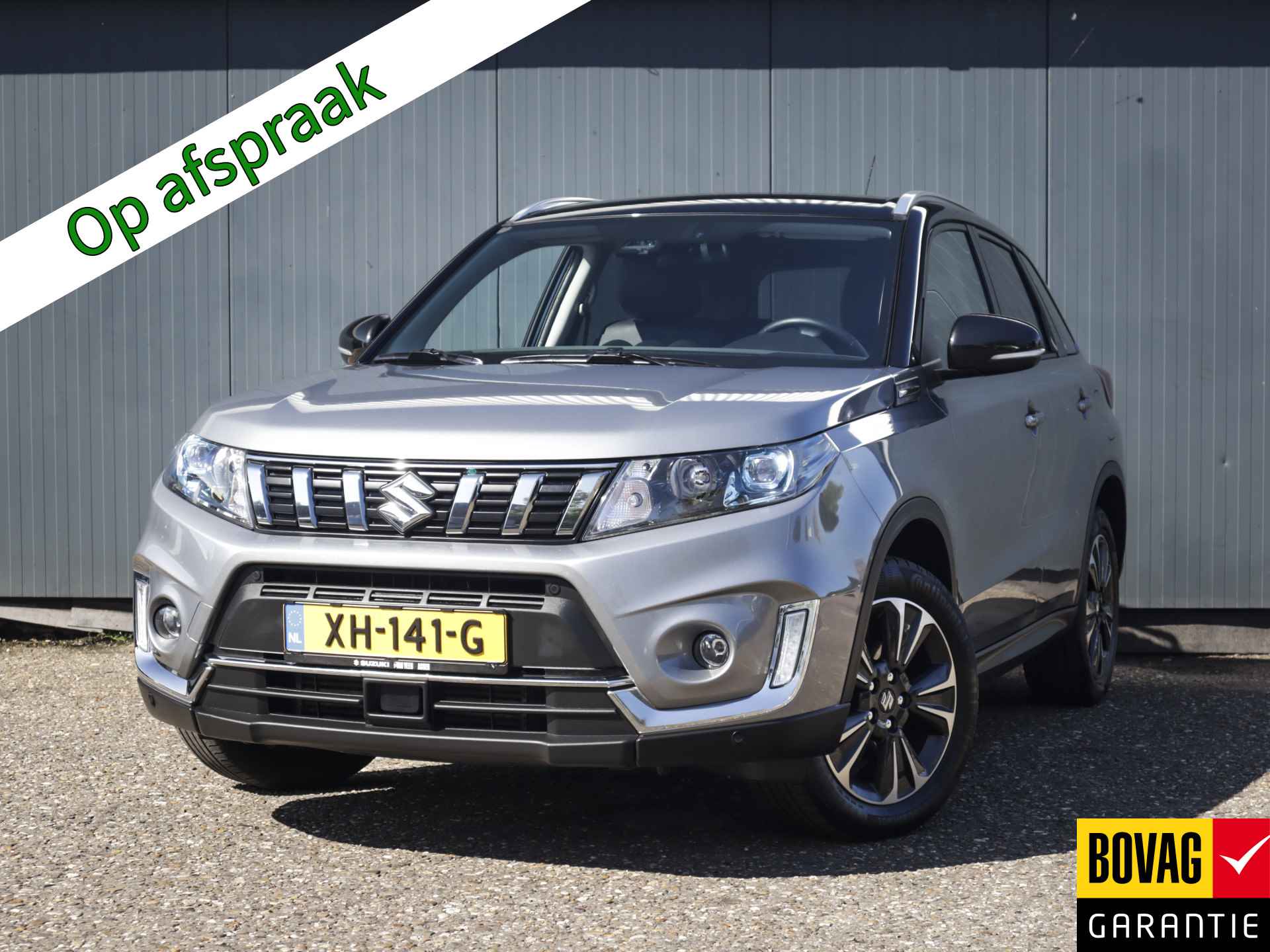 Suzuki Vitara 1.4 Boosterjet Stijl (141 PK) 2e-Eig, Suzuki-Dealer-Onderh, 12-Mnd-BOVAG, NL-Auto, Navigatie, Airco, Adaptive-Cruisecontrol, Achteruitrijcamera, Keyless-Start, Parkeersensoren-V+A, Stoelverwarming, Bluetooth, Licht-Zicht-Pakket, Lm-Velgen-17Inch, Privacy-Glas - 1/40