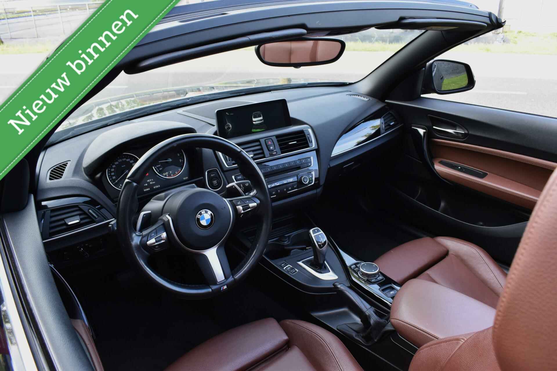 BMW 2-serie Cabrio 220i M Sport CABRIO/LEDER/STOELVW/NAVI/ETC.! - 9/26