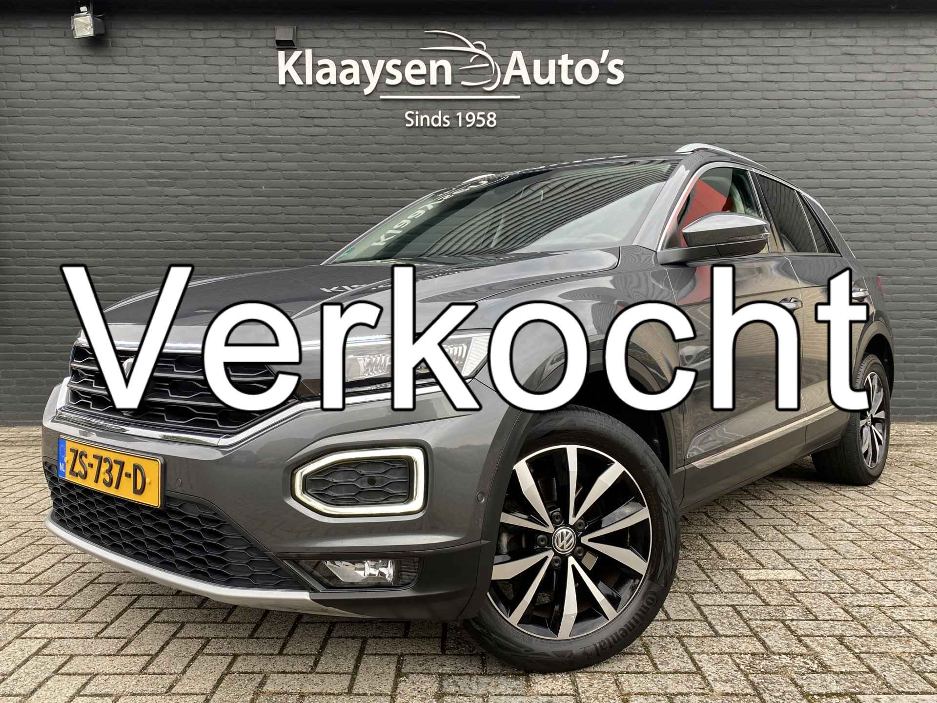 Volkswagen T-Roc 1.0 TSI 116 pk Sport | 1e eigenaar | dealer onderhouden | virtual cockpit | apple carplay | trekhaak | navigatie | camera - 1/43