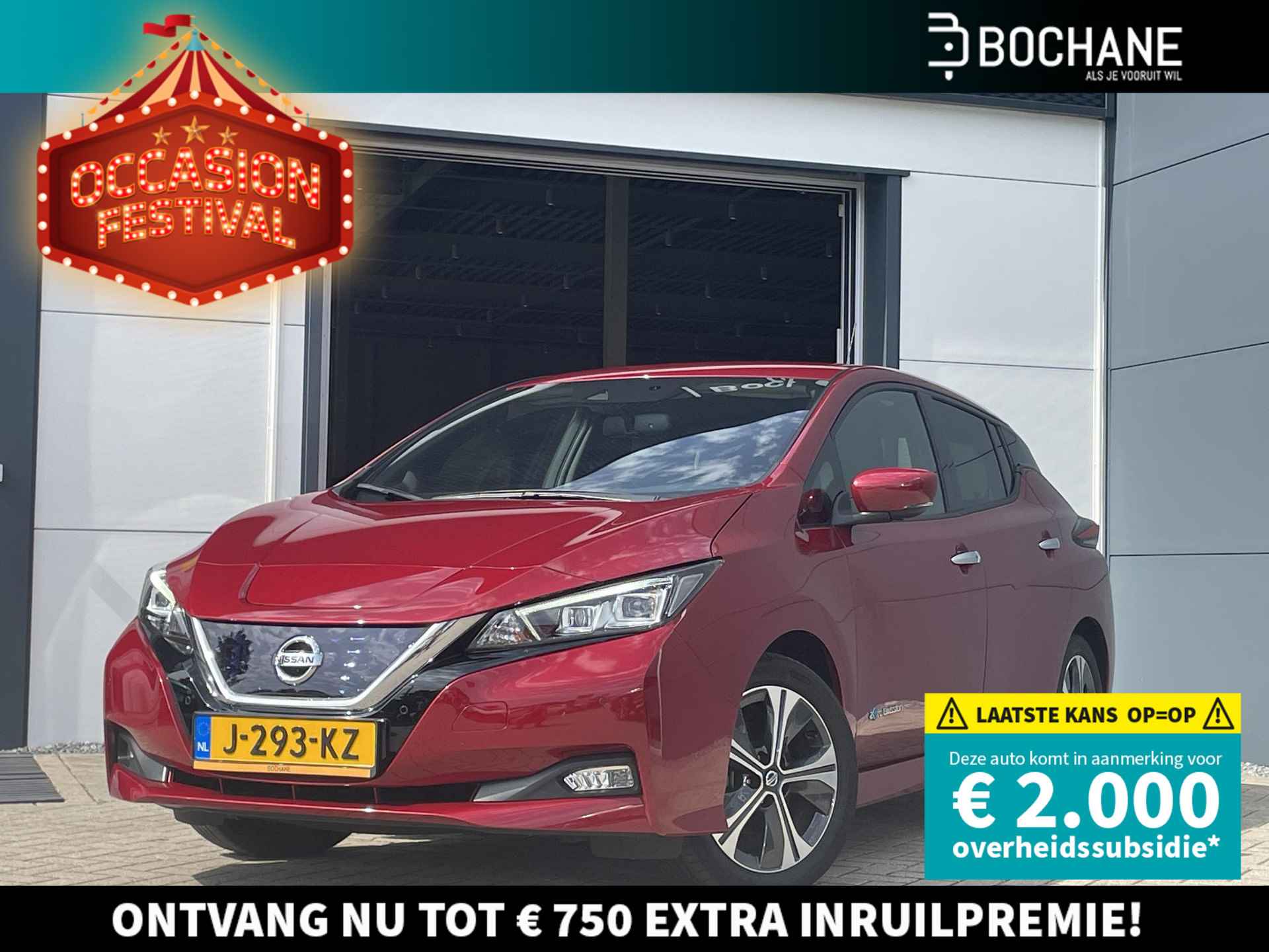 Nissan LEAF 40 kWh Tekna BOSE | 360º CAMERA | STOELVERWARMING V&A | NAVIGATIE - 1/27