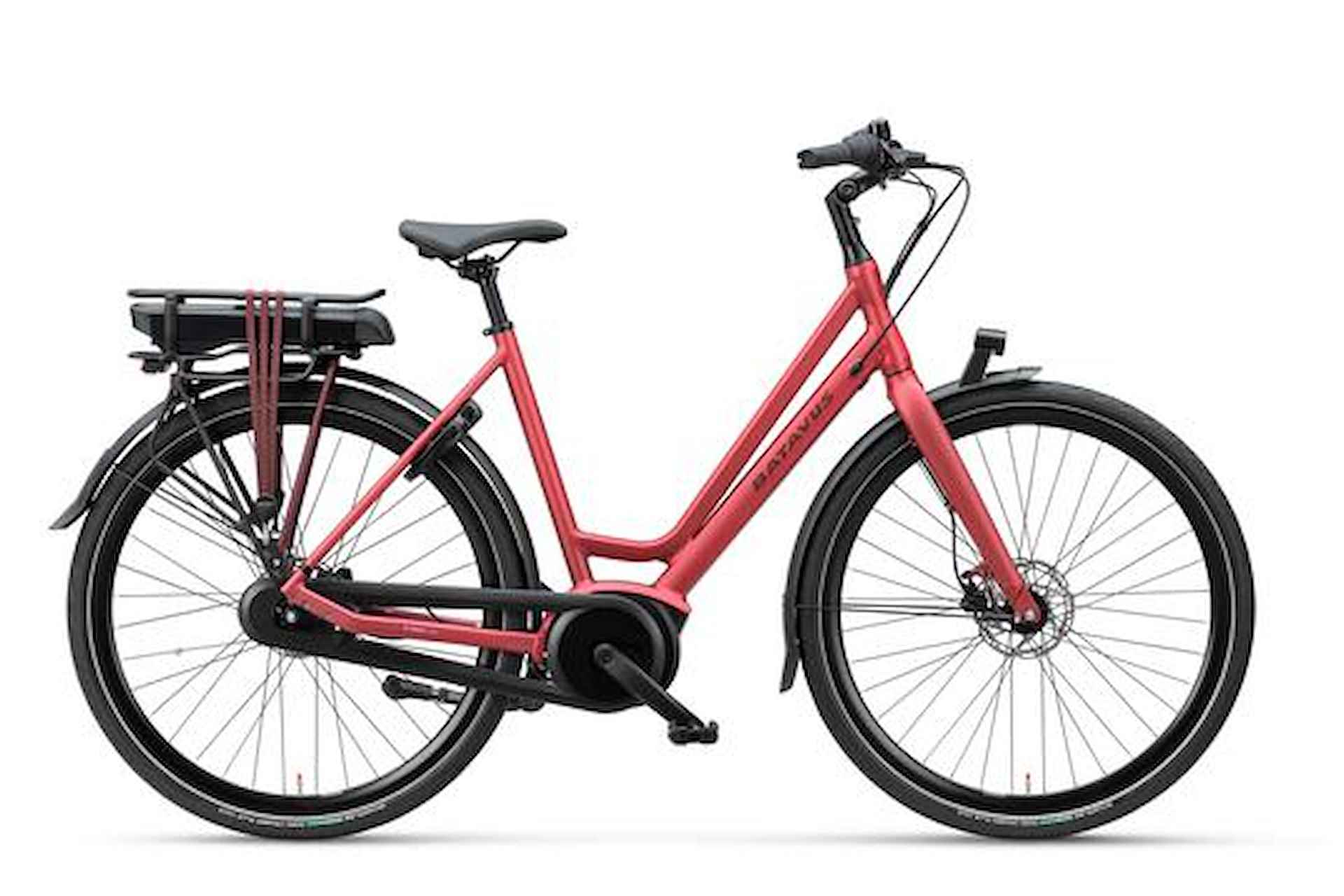 BATAVUS Dinsdag E-go Classic Dames Rood Mat 57cm 2023