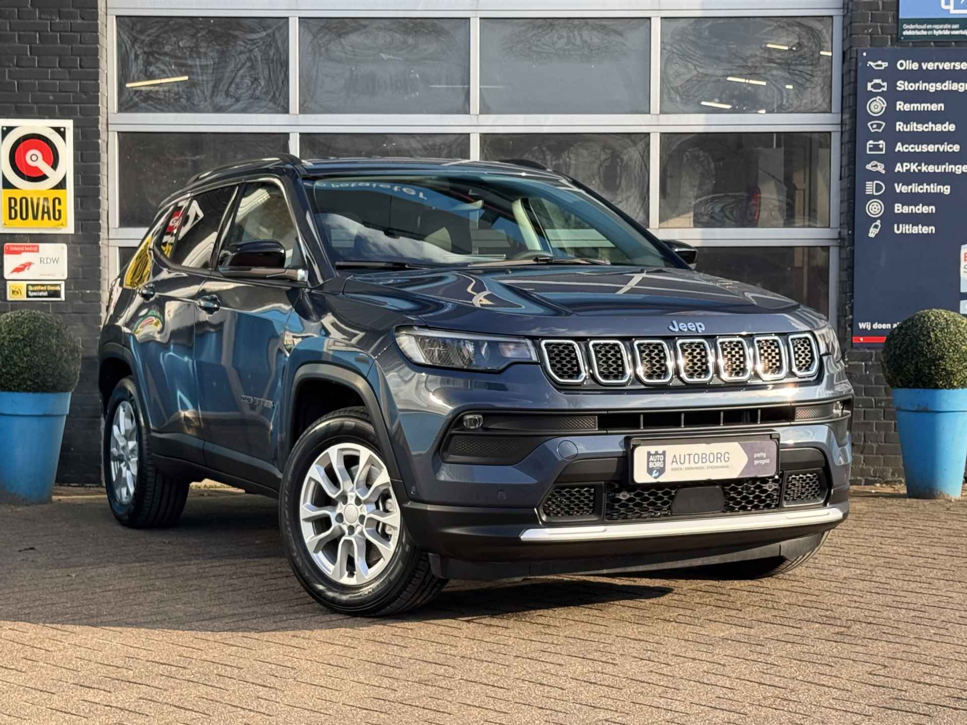 Jeep Compass 4xe 190 Plug-in Hybrid Electric Limited Lease Ed. Prijs Inclusief Onderhoud & 12 Maand BOVAG Garantie | Cruise Control Adaptief | - 35/48