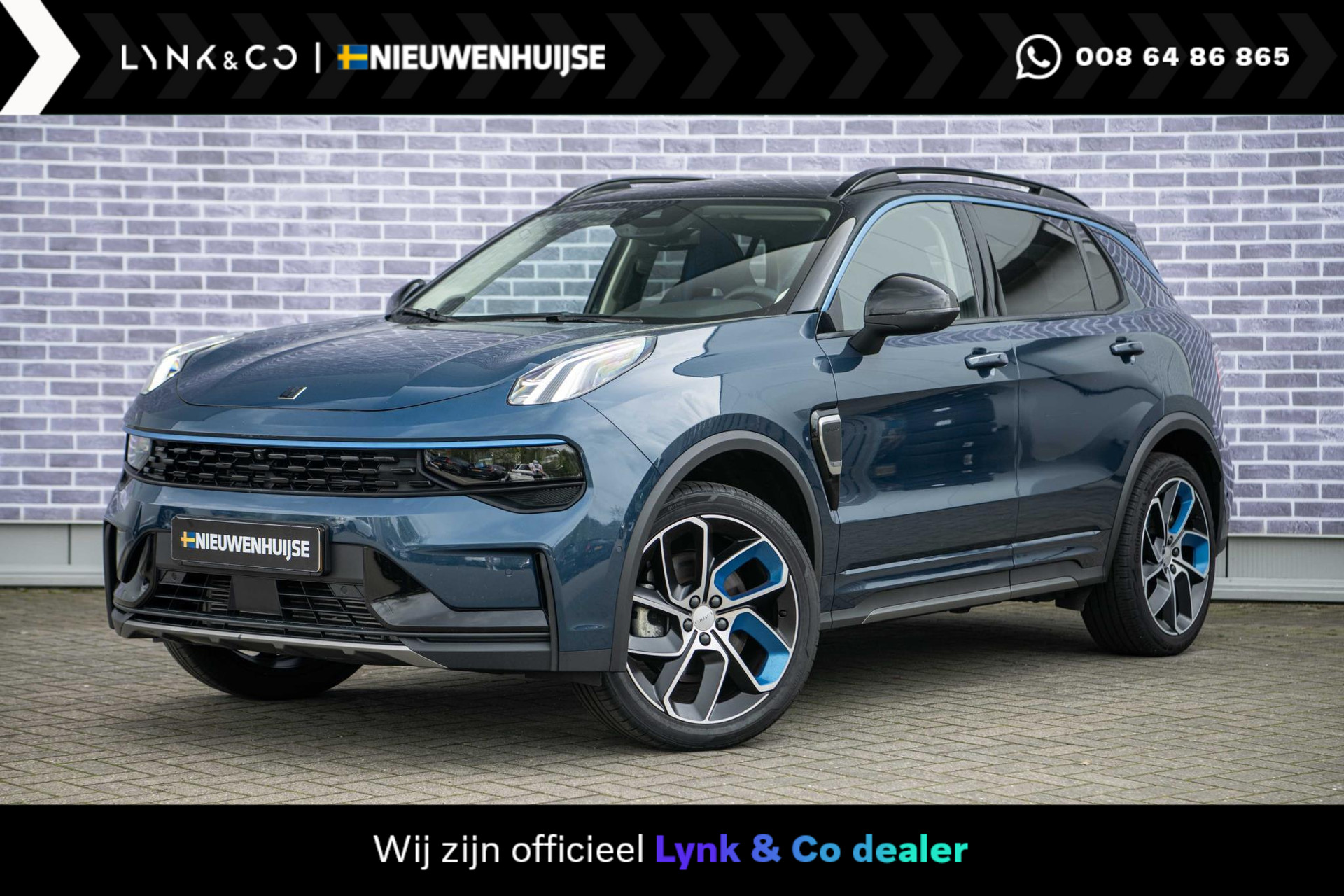 Lynk & Co 01 Plug-in Hybrid | Panoramadak | Adaptive cruise control | LED koplampen | Camera | 20 inch velgen | Climate control | Apple Carplay / Android Auto |