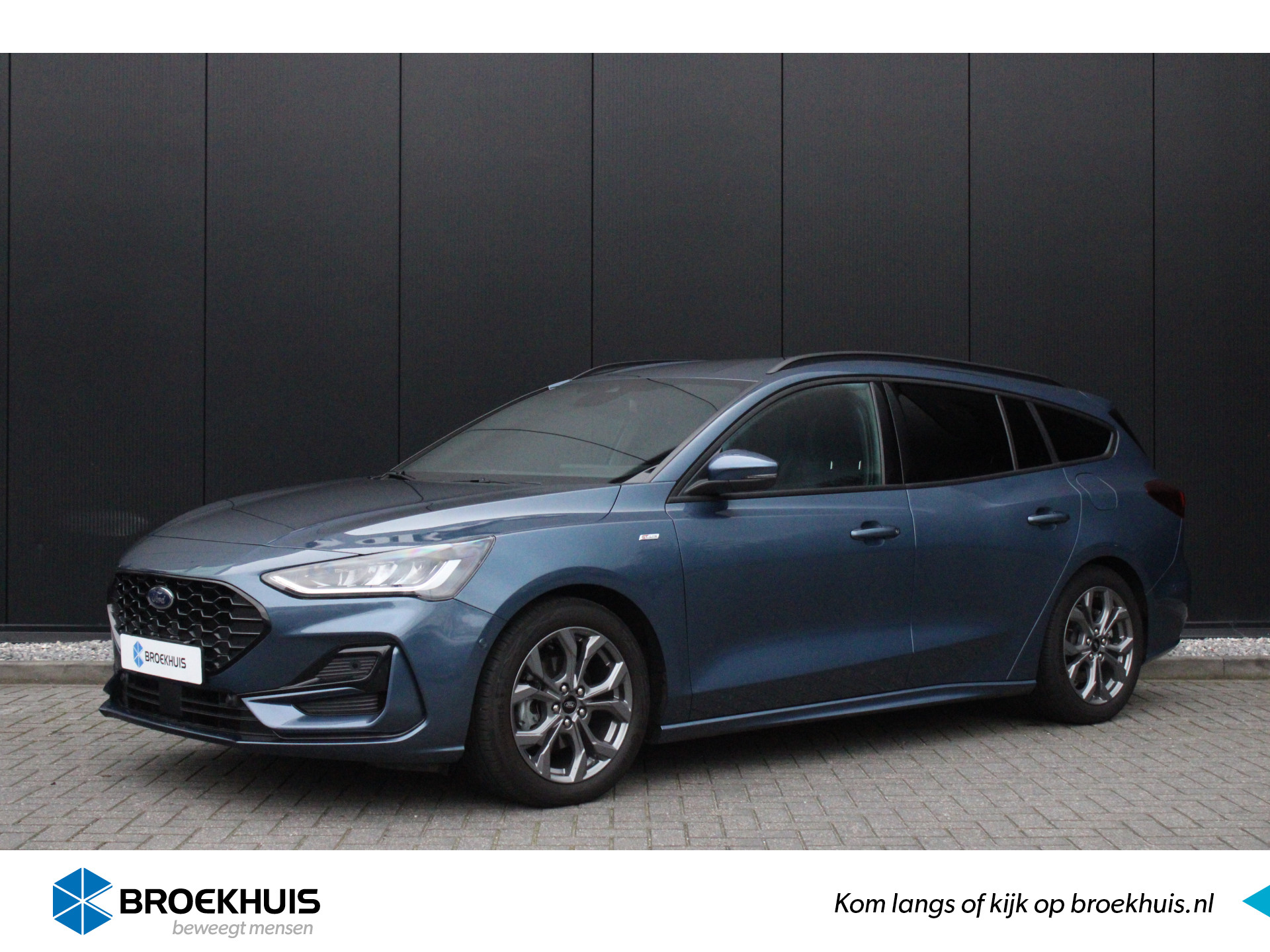 Ford Focus Wagon 1.0 Hybrid ST Line X | ADAPTIVE CRUISE | B&O | PARKING PACK | WINTER PACK bij viaBOVAG.nl