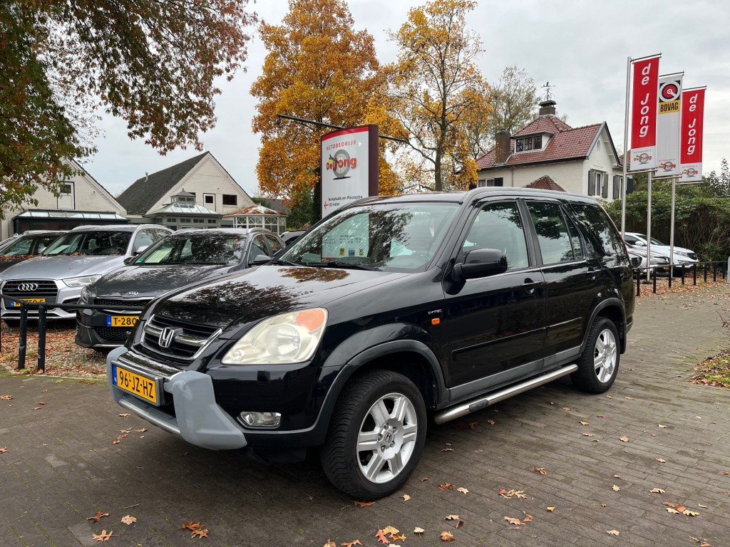 HONDA Cr-v 2.0I ES 4WD AUTOMAAT 4X4 / AIRCO-ECC / HALF LEDER / DAKRAILS