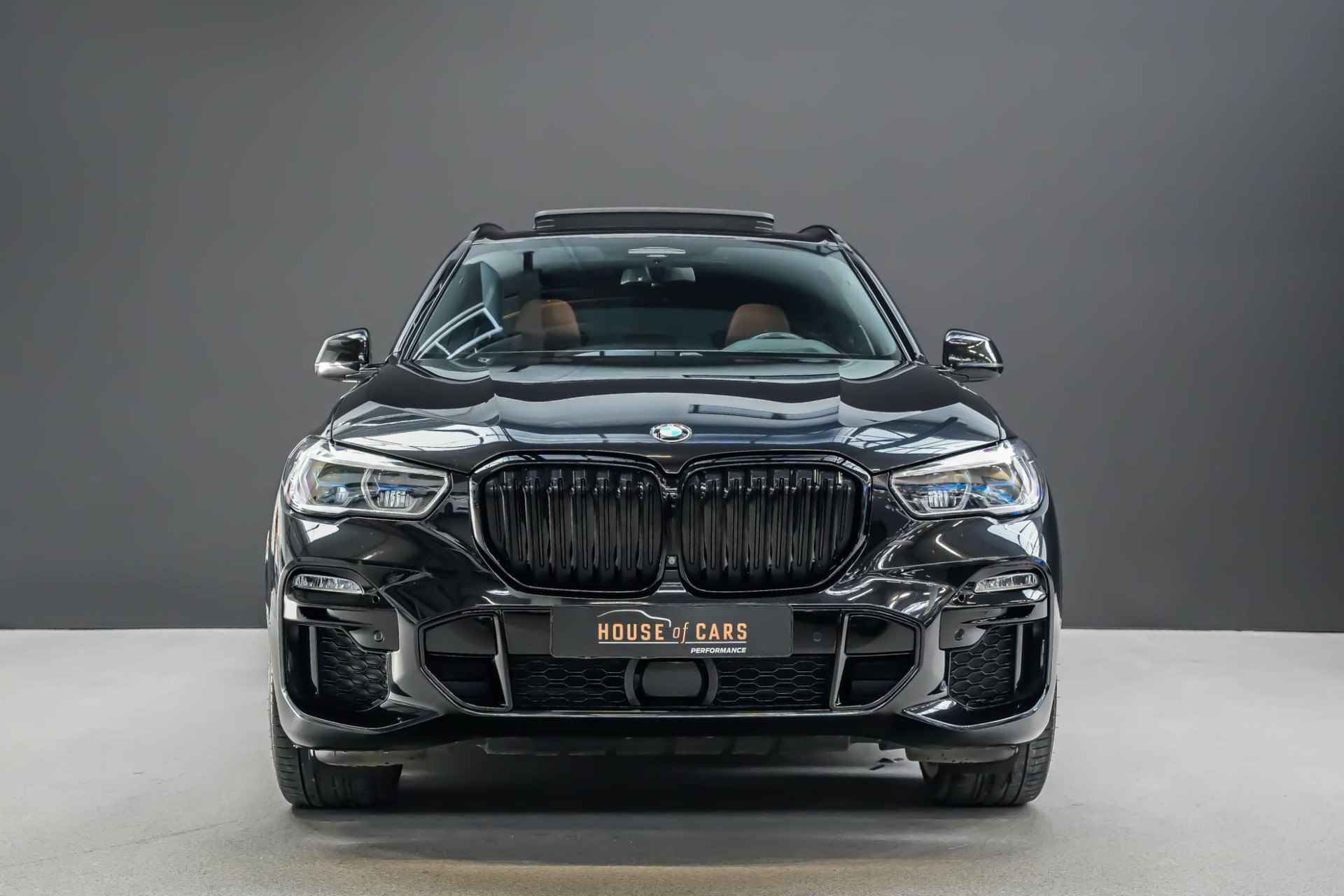 BMW X5 xDrive40i 340pk High Executive |sky lounge|luchtvering||FULL OPTION!|M-pakket|Harman&Kardon|360 camera|memory|massage|Laser|elk. trekhaak|elk. achterklep|22" wielen| - 36/64