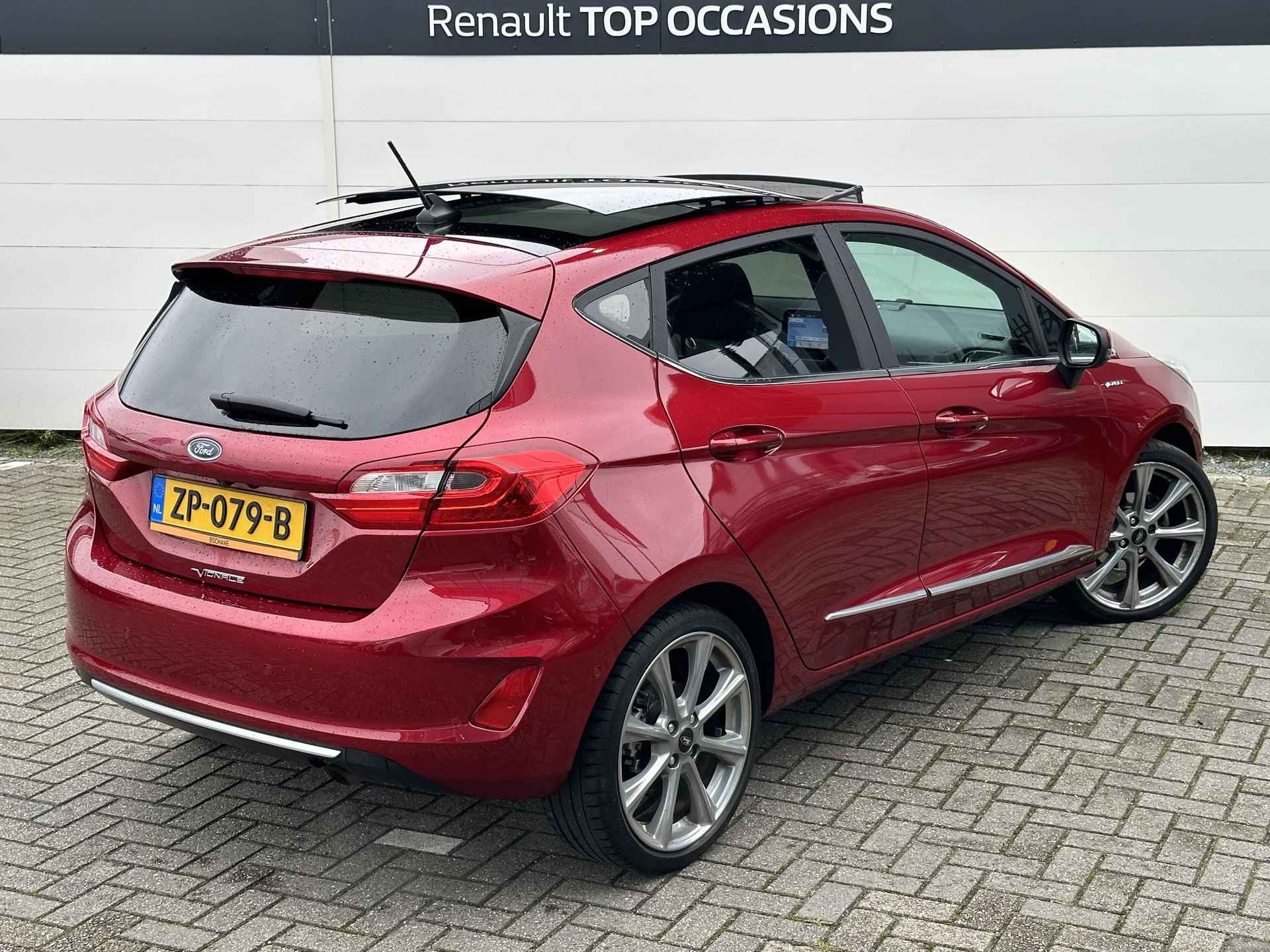 Ford Fiesta 1.0 EcoBoost Vignale | COMPLEET | 125pk | Open dak | Camera | B&O | Dealer Onderhouden | Adap. Cruise! - 8/41