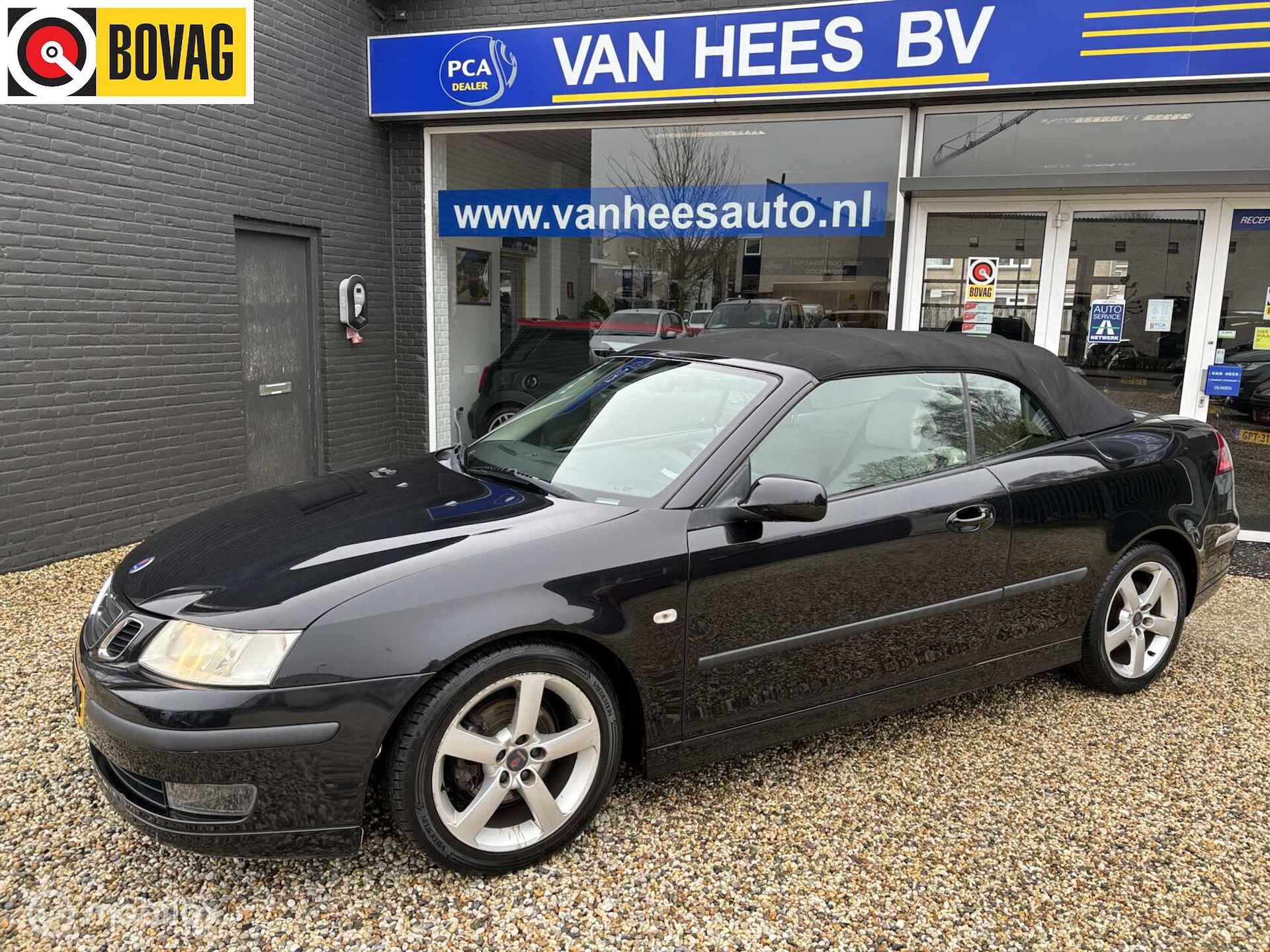 Saab 9-3 Cabrio 1.8t Vector 150 PK AUTOMAAT LEER ELECTRISCHE KAP NAVIGATIE ( OUD ) TOUNGTIMER MET NAP !!! - 3/33