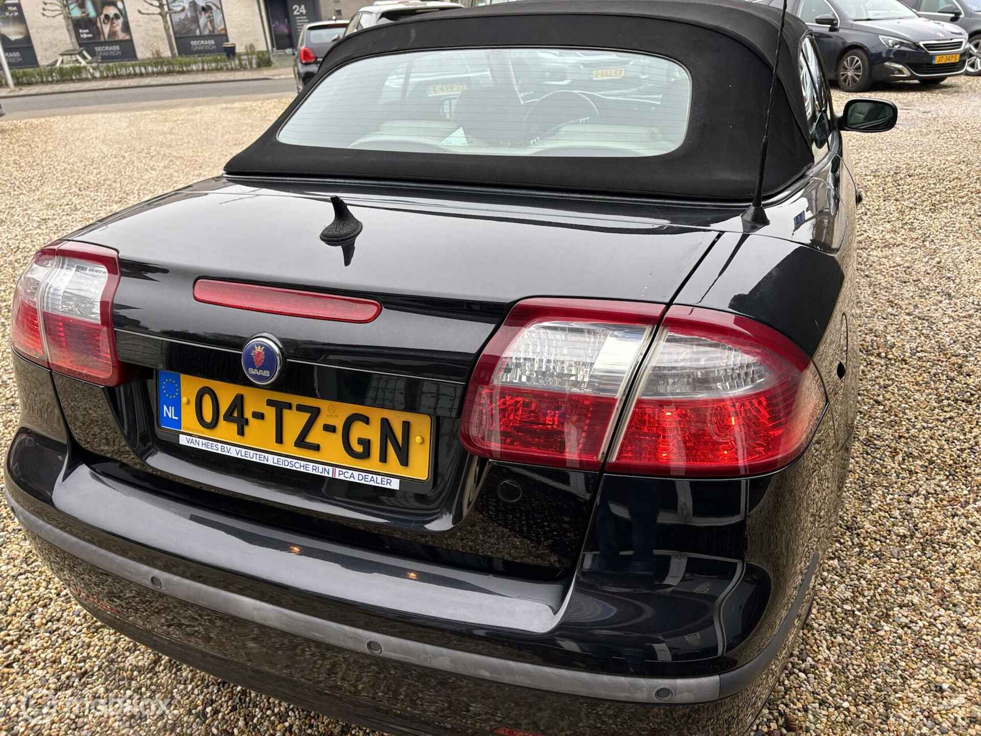 Saab 9-3 Cabrio 1.8t Vector 150 PK AUTOMAAT LEER ELECTRISCHE KAP NAVIGATIE ( OUD ) TOUNGTIMER MET NAP !!! - 24/33