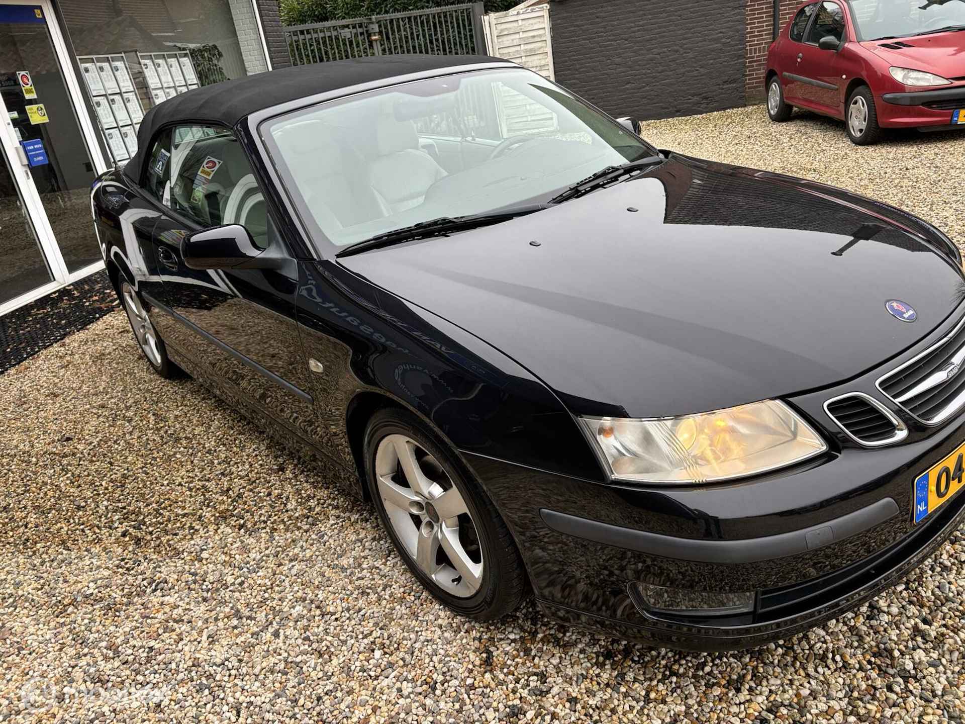 Saab 9-3 Cabrio 1.8t Vector 150 PK AUTOMAAT LEER ELECTRISCHE KAP NAVIGATIE ( OUD ) TOUNGTIMER MET NAP !!! - 26/33