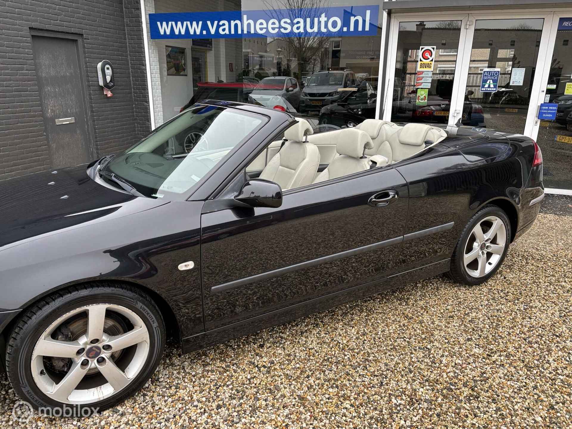 Saab 9-3 Cabrio 1.8t Vector 150 PK AUTOMAAT LEER ELECTRISCHE KAP NAVIGATIE ( OUD ) TOUNGTIMER MET NAP !!! - 30/33