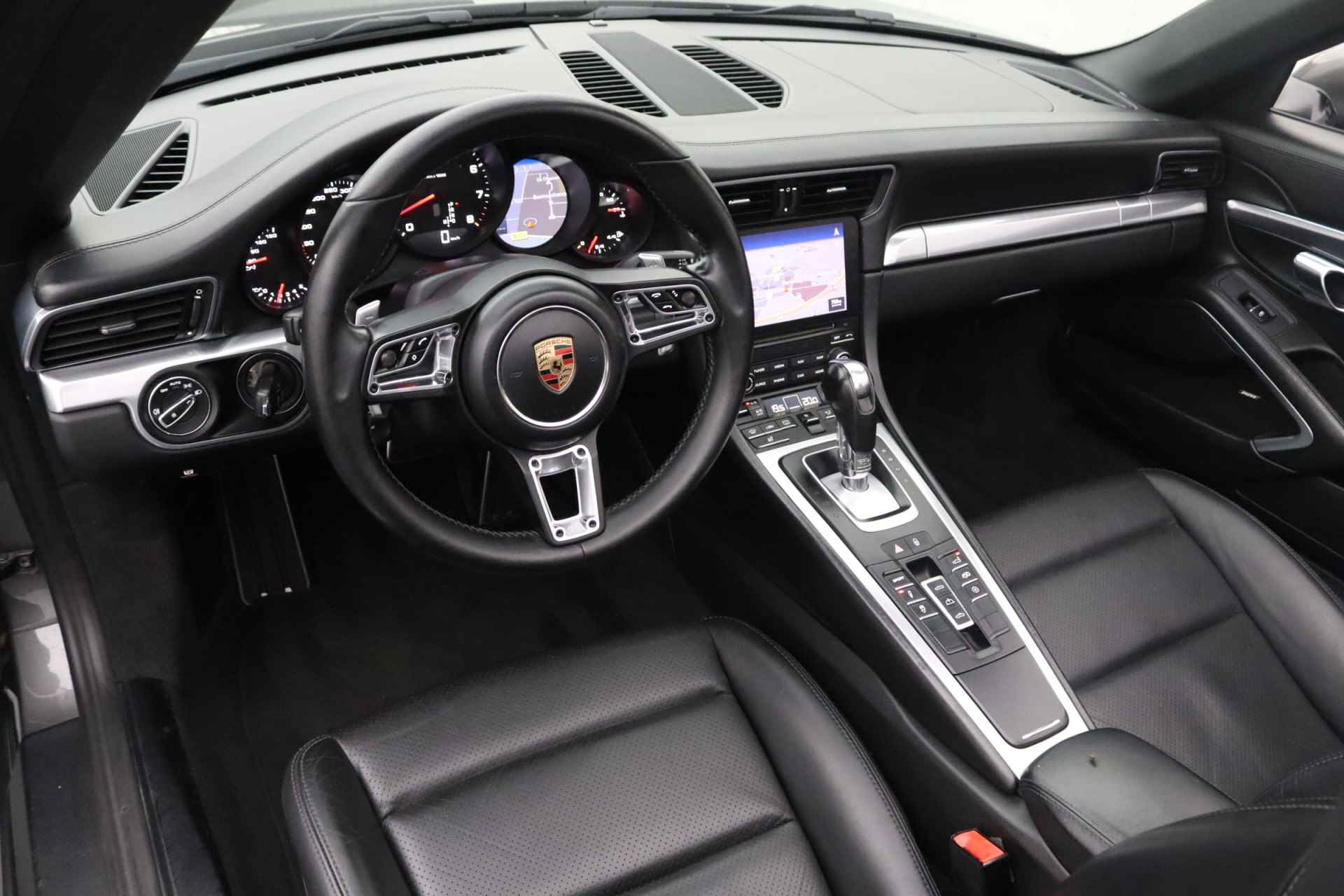 Porsche 911 Cabrio 3.0 Carrera S 421 PK | Camera | Lederen bekleding | Stoelverwarming | Parkeersensoren - 9/28