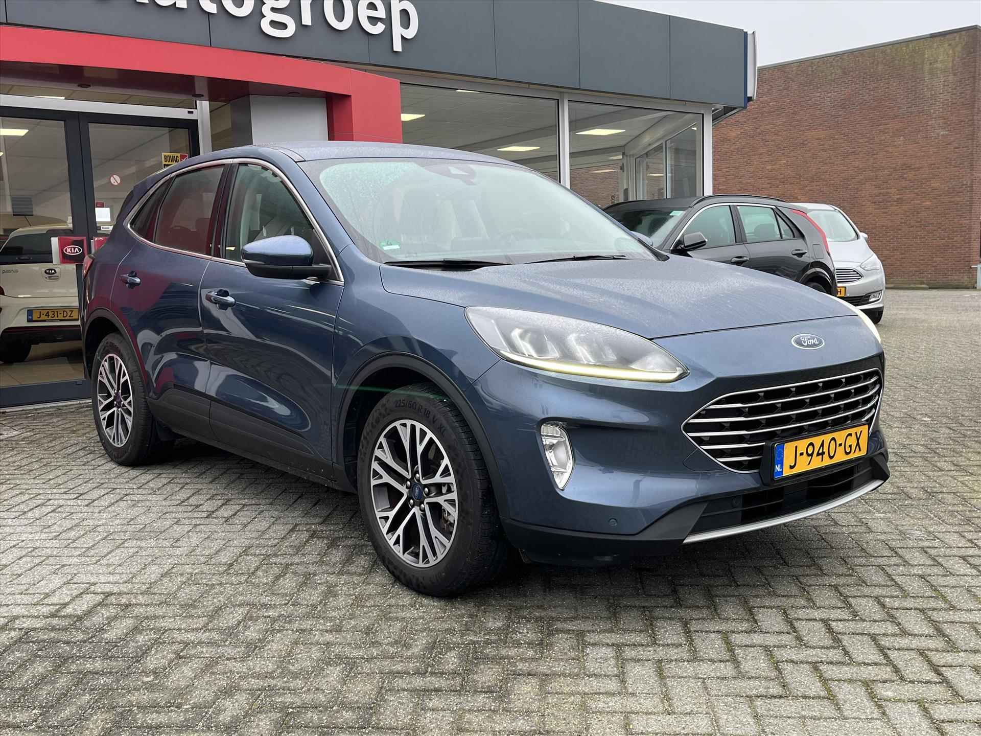 FORD Kuga 2.5 PHEV e-CVT 225pk Titanium | Climatronic | Parkeersensoren voor en achter | Navigatie | - 6/28