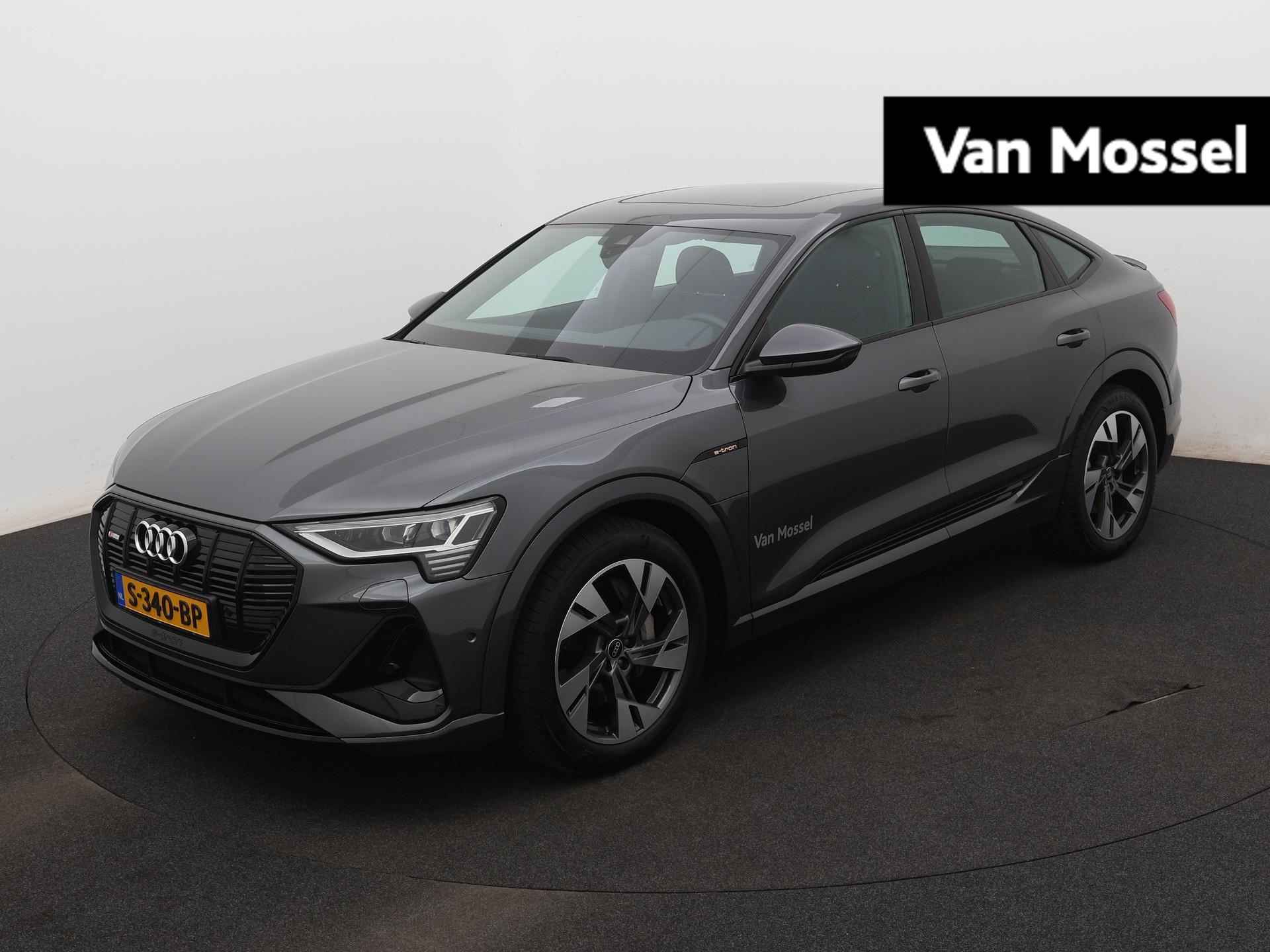 Audi e-tron Sportback 55 quattro S edition 95 kWh | S-line | Navigatiesysteem | Glazen Panoramdak | Optiepakket Zwart | Achteruitrijcamera | Stuurwiel verwarmd | - 1/27