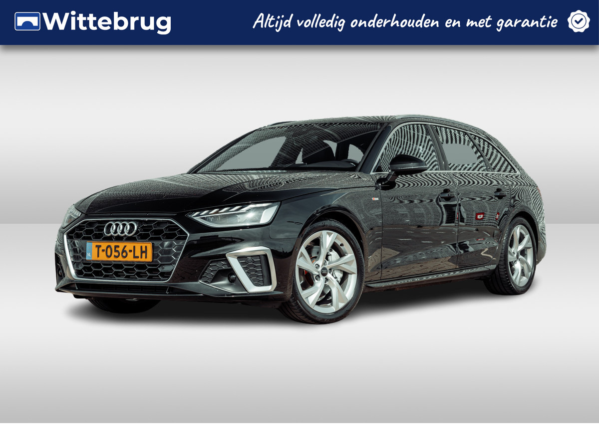 Audi A4 Avant 40 TFSI 204pk s-tronic S edition | Parkeerassistent | Stoelverwarming | LED | Navigatie plus | 18" LM velgen bij viaBOVAG.nl