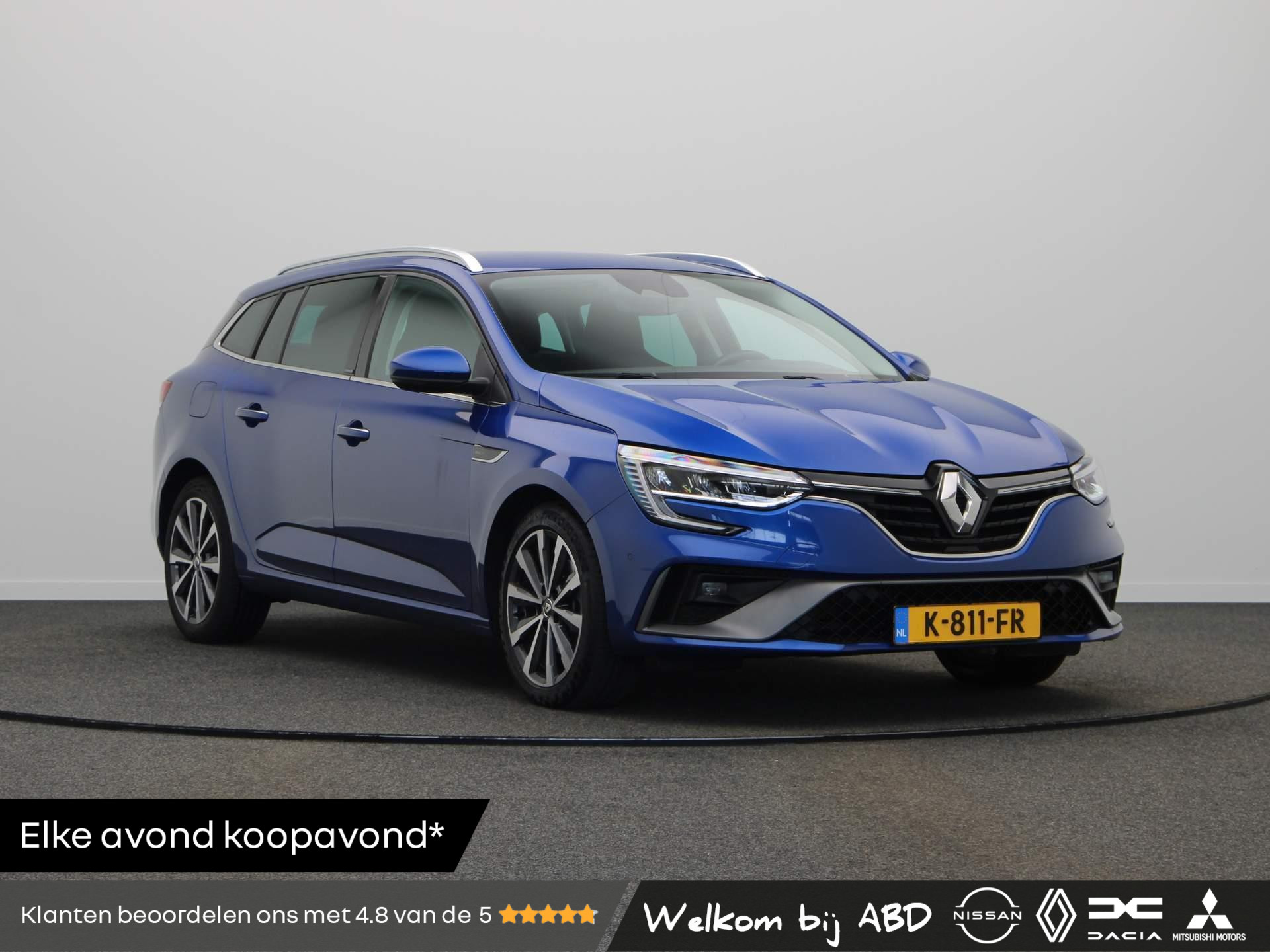 Renault Mégane Estate E-Tech Plug-In Hybrid 160pk R.S. Line | Head up display | Navigatie | Climate control | Apple Carplay/Android Auto | Achteruitrijcamera |